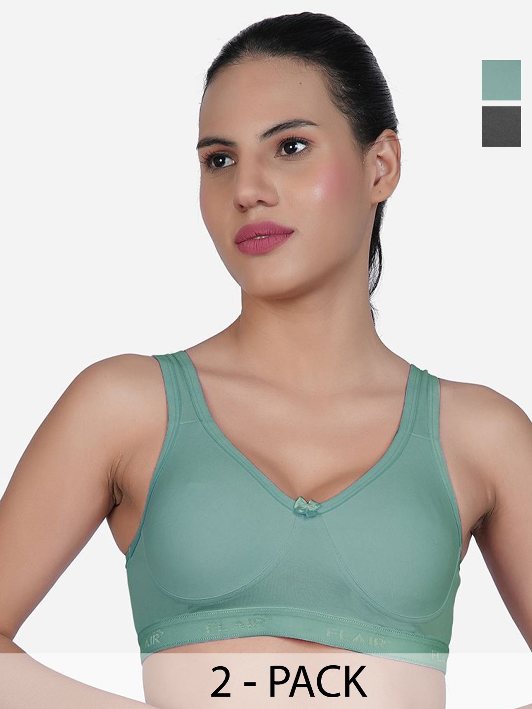 

SHYAM SONS FLAIR Bra Full Coverage, Black