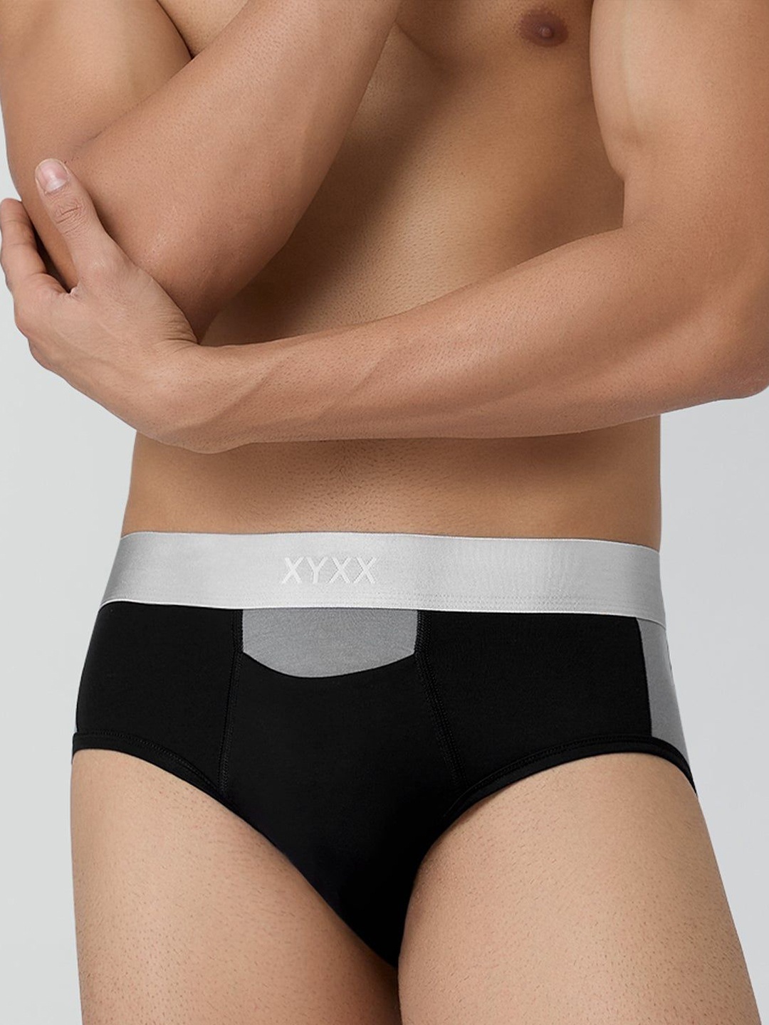 

XYXX Men Illuminati Black Smoke Modal Briefs XYBRF47
