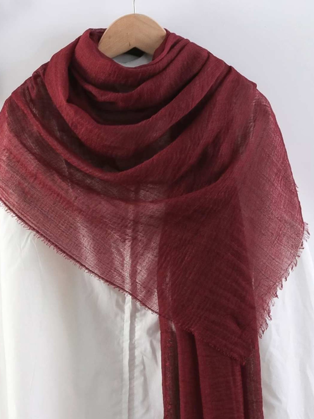 

CrossKulture Women Scarf, Burgundy