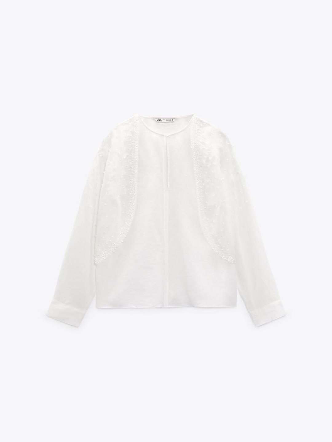 

ZARA Women Opaque Casual Shirt, White