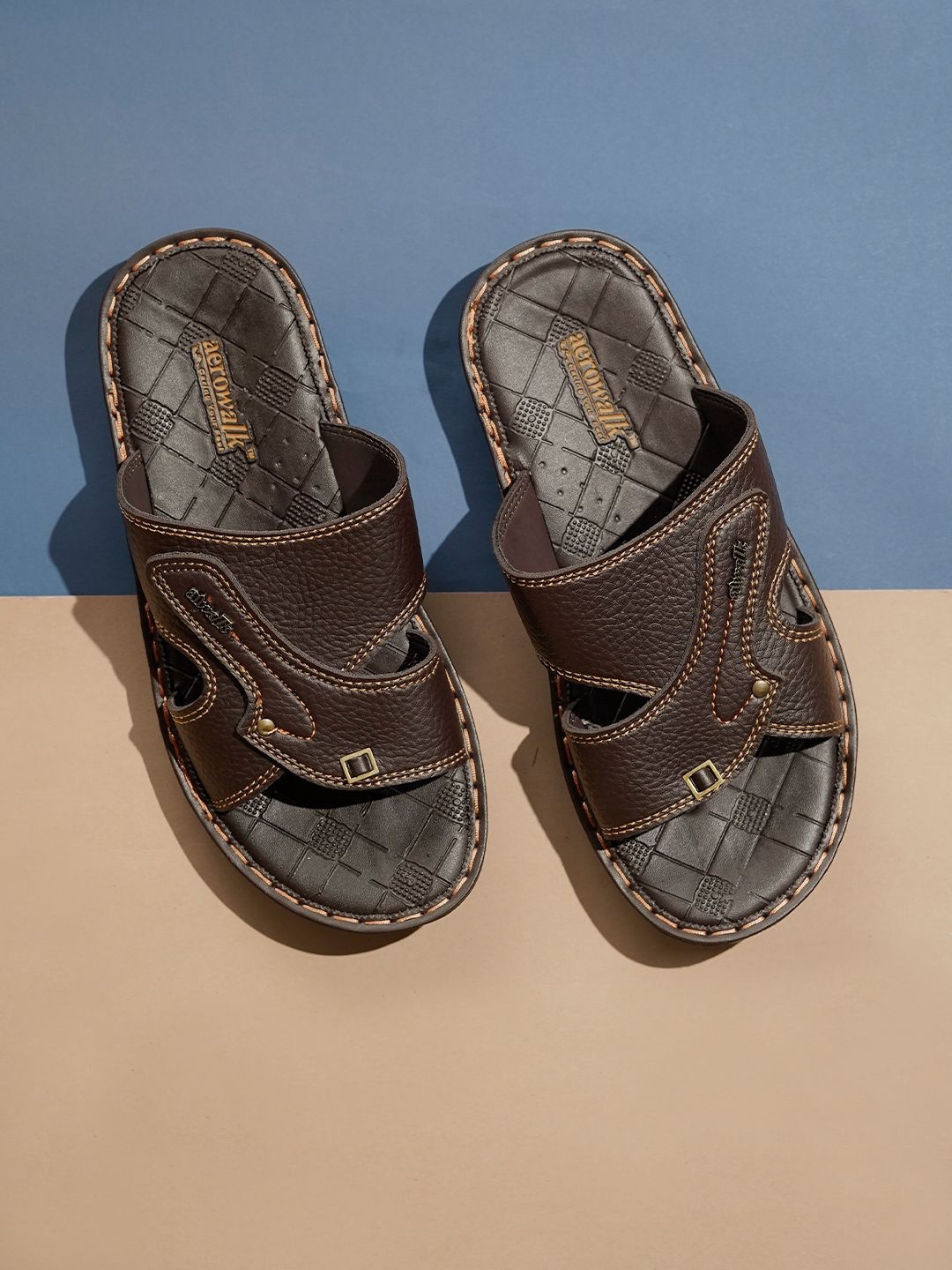 

Aerowalk Men Comfort Sandals, Brown