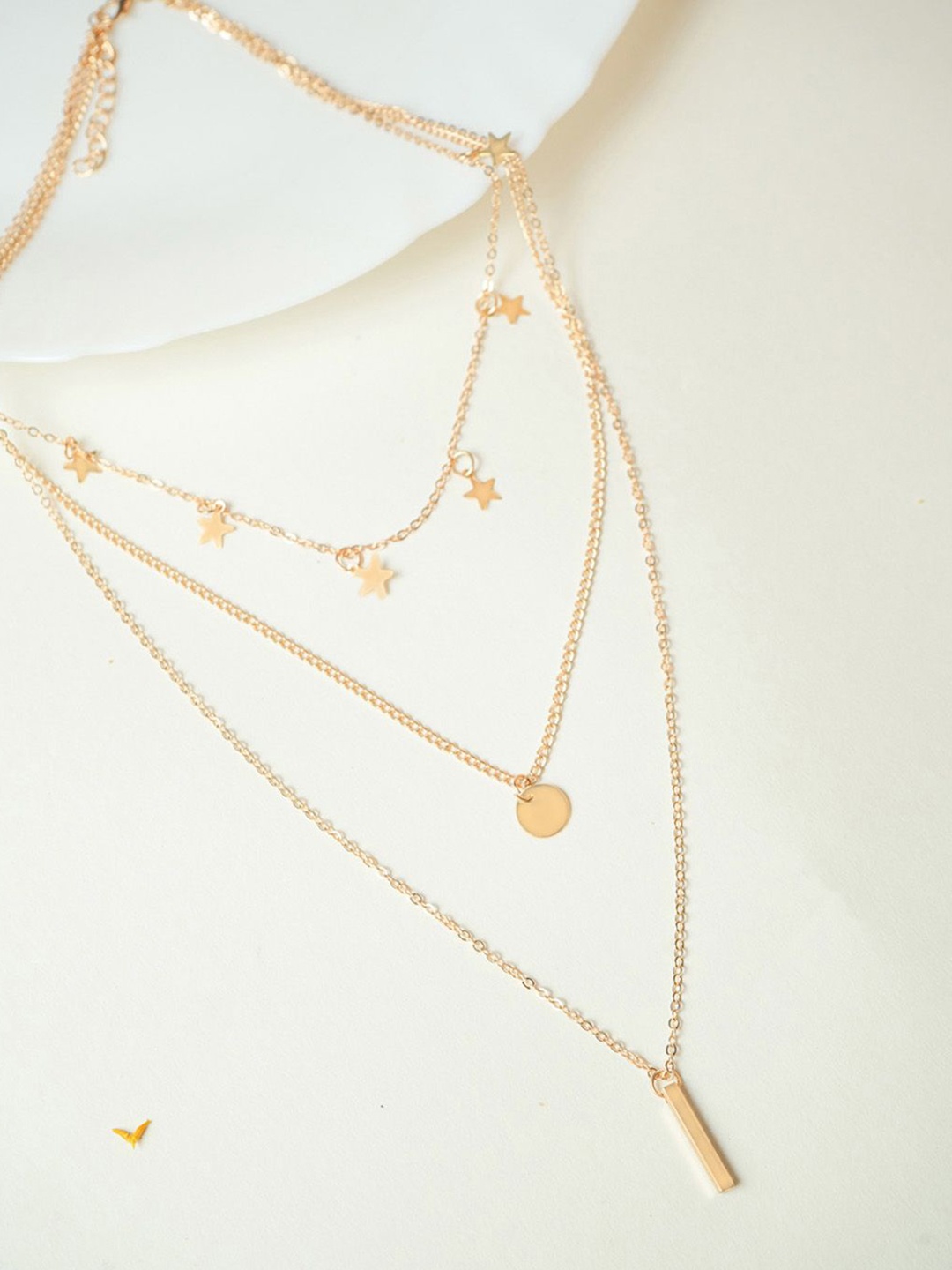 

VIRAASI Gold-Plated Layered Necklace