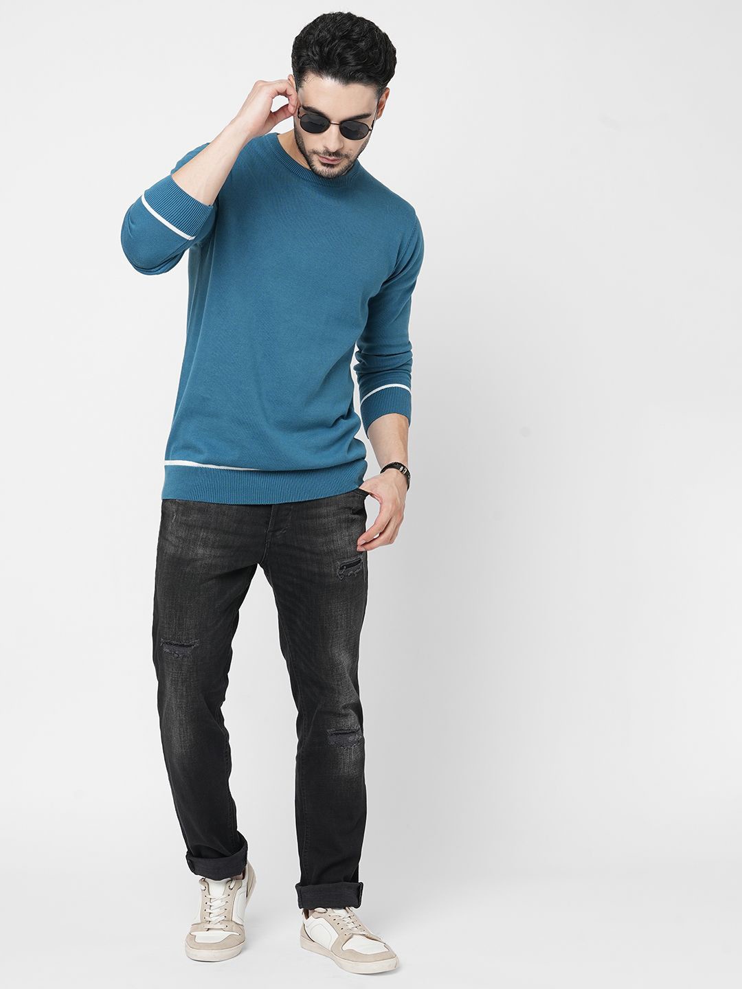 

Loopers Men Sweatshirt, Blue