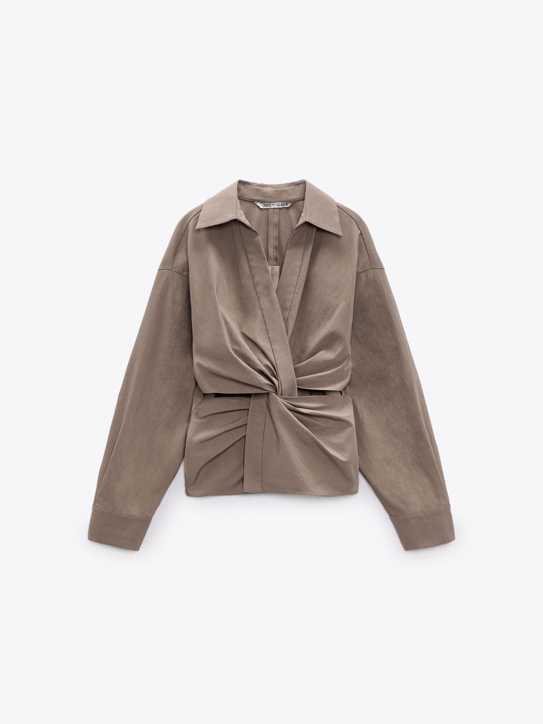 

ZARA Women Casual Shirt, Brown