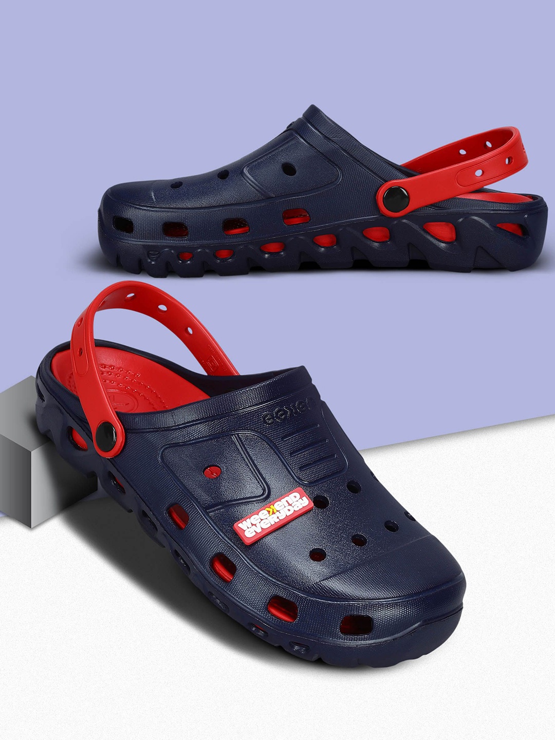 

Paragon Men Flip Flops, Navy blue