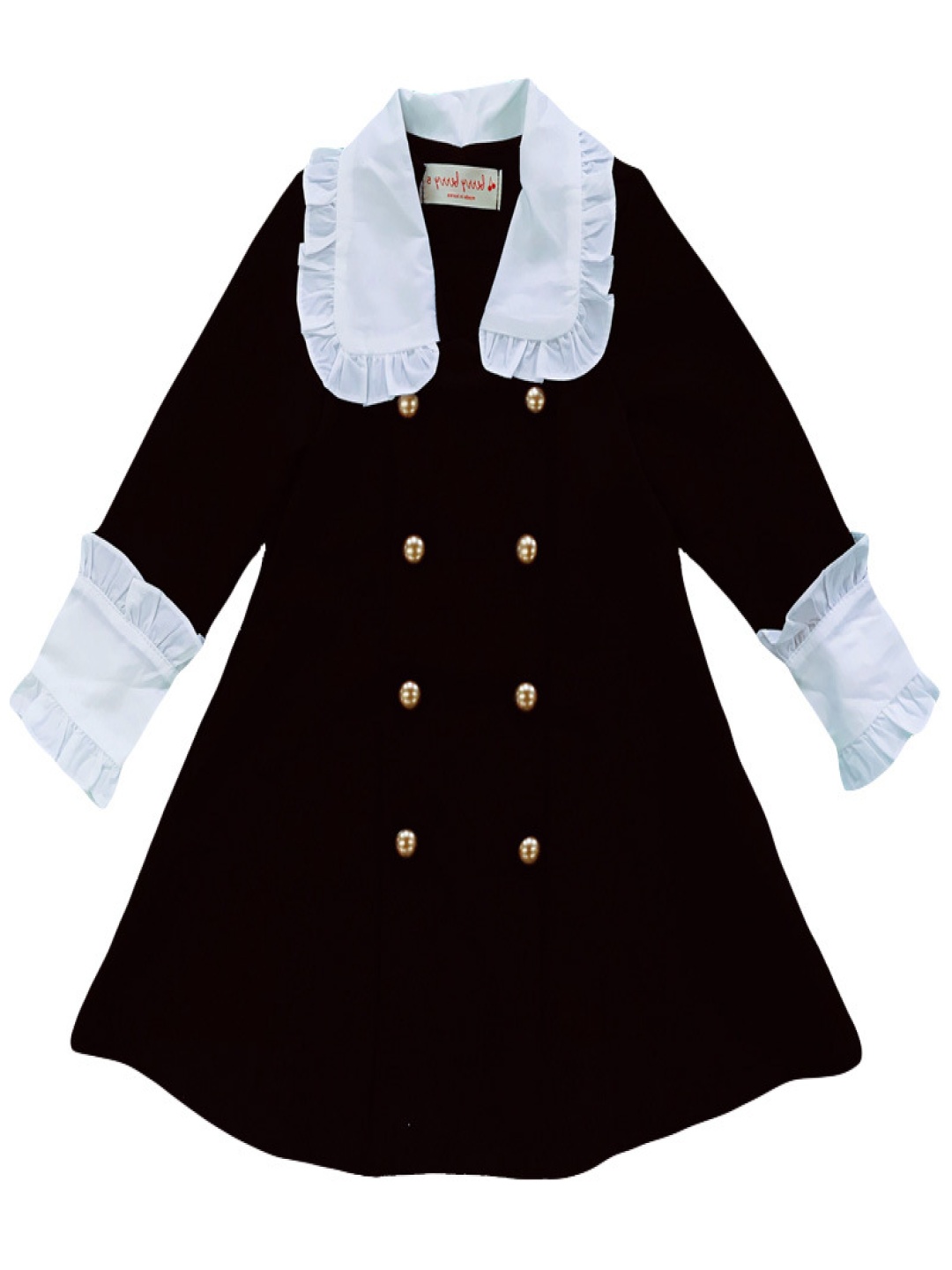 

StyleCast x Revolte Girls Colourblocked A-Line Cotton Dress, Black