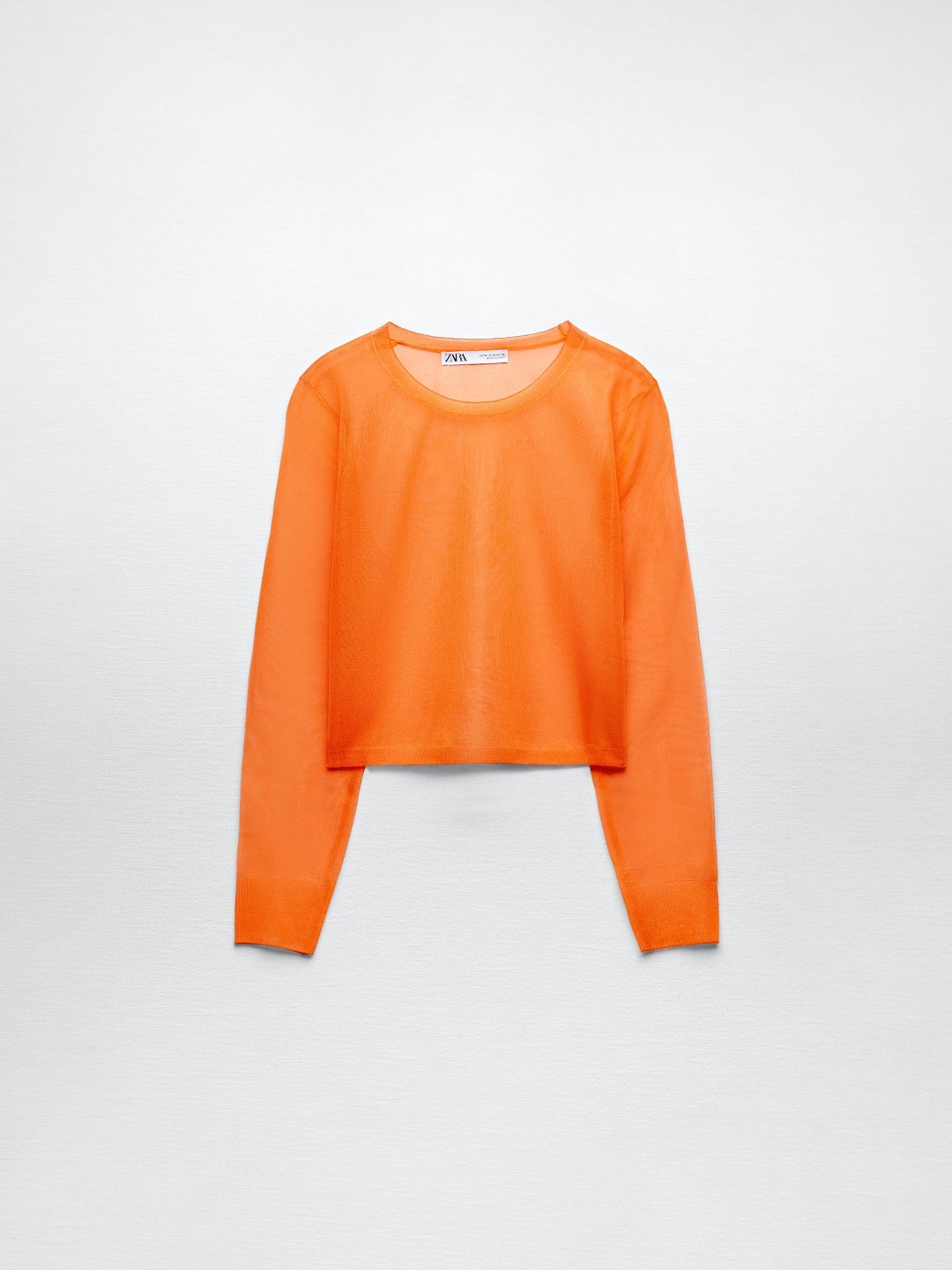 

ZARA Women Orange Tops