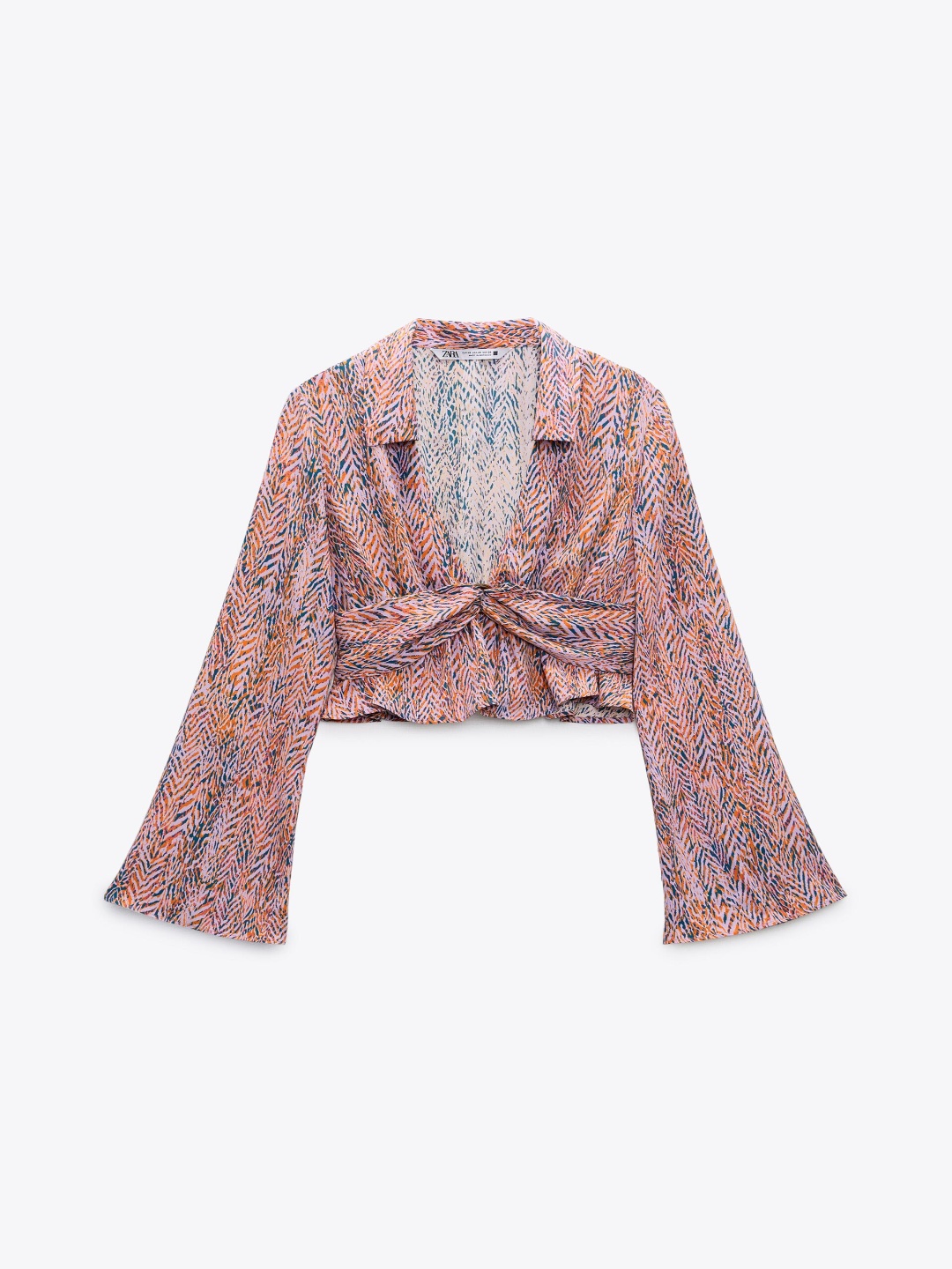 

ZARA Women Opaque Printed Casual Shirt, Multi