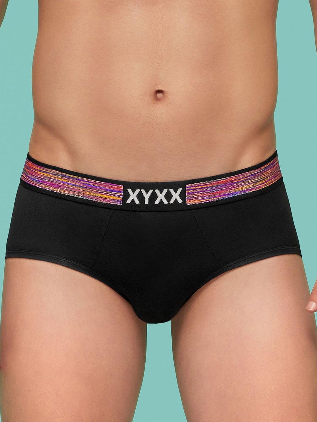 

XYXX Hues Briefs Black Ribbon Basic Briefs XYBRF79