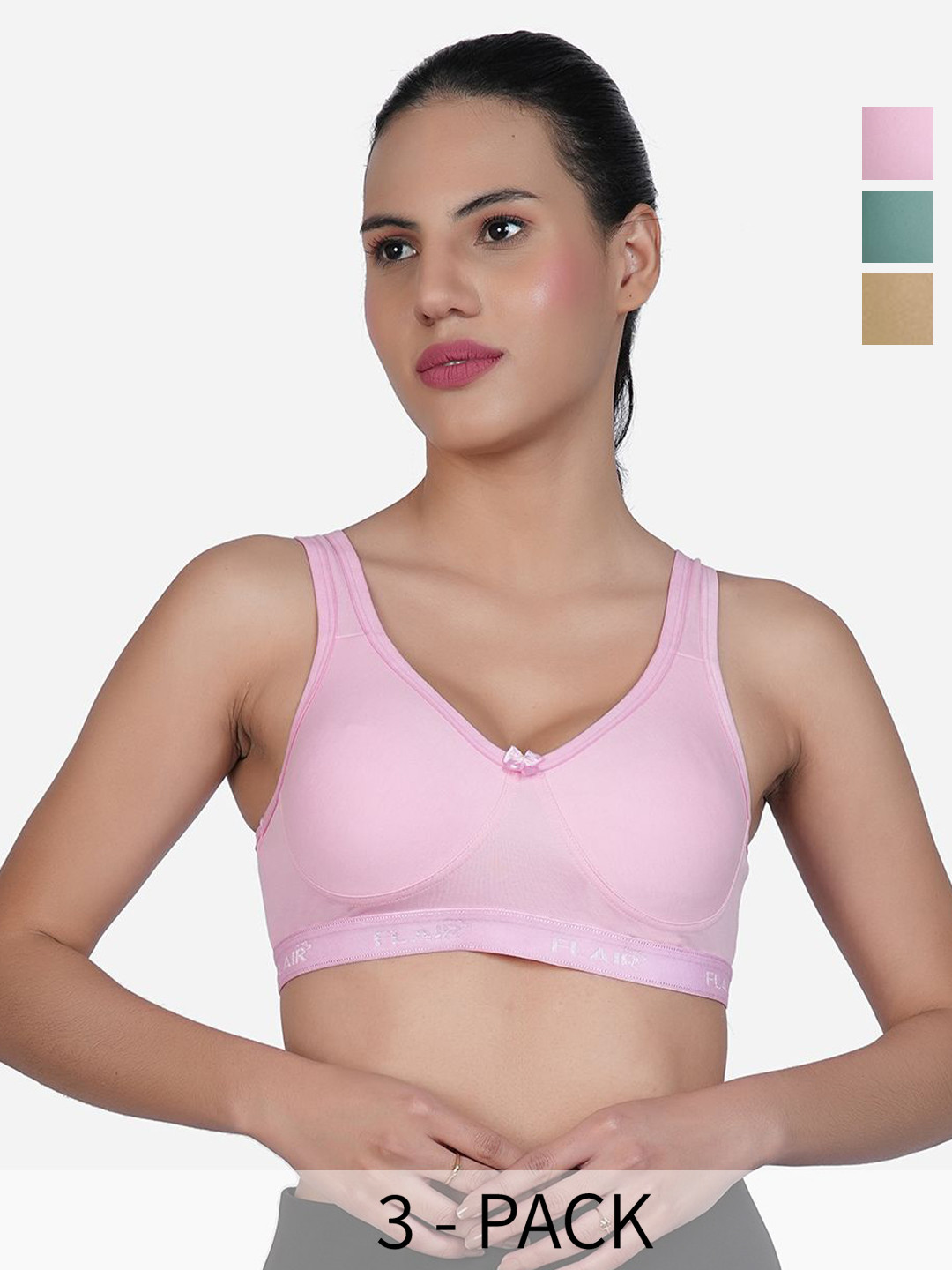 

SHYAM SONS FLAIR Bra Full Coverage, Beige