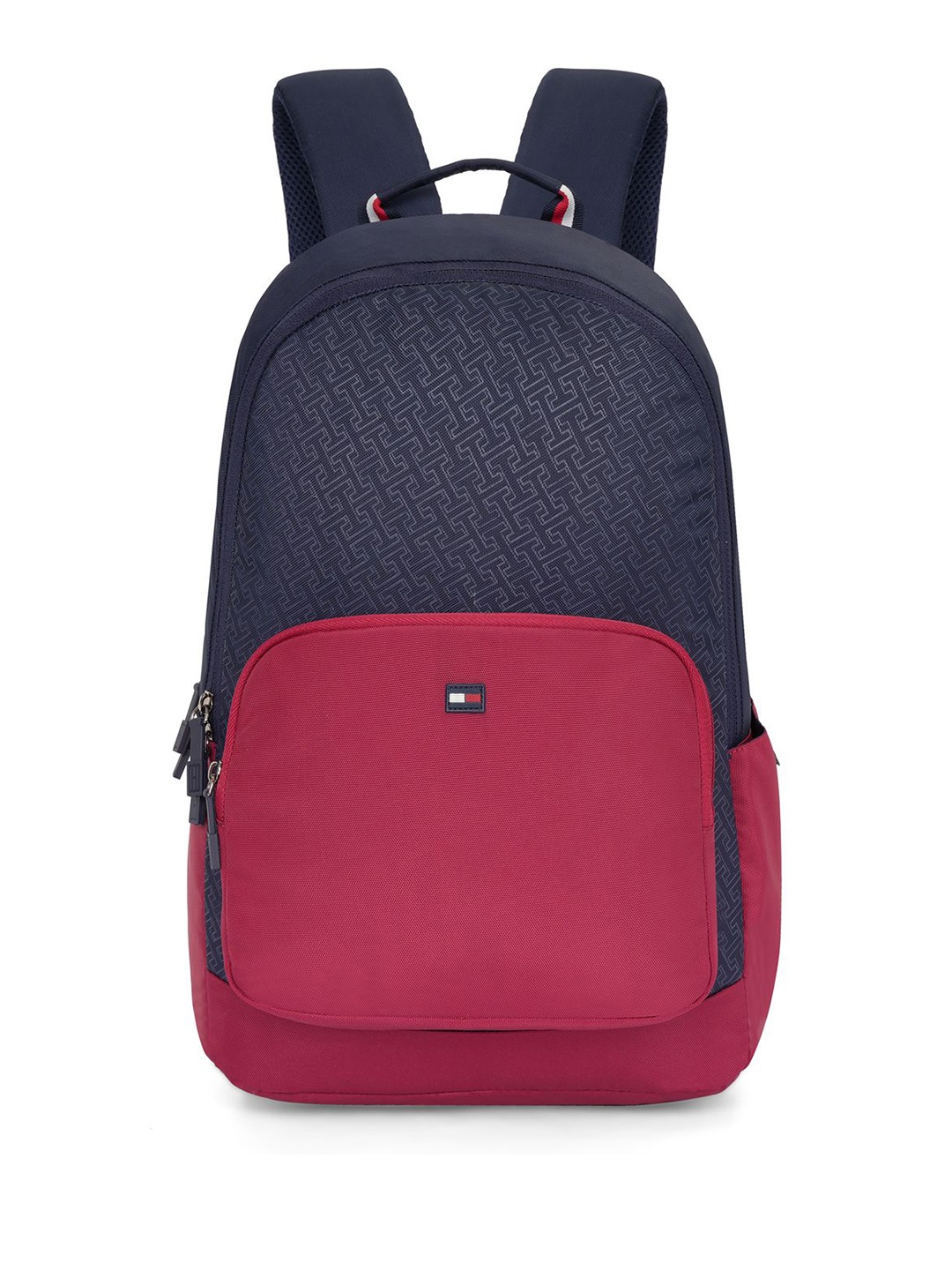 

Tommy Hilfiger Unisex Colourblocked Backpack, Navy blue