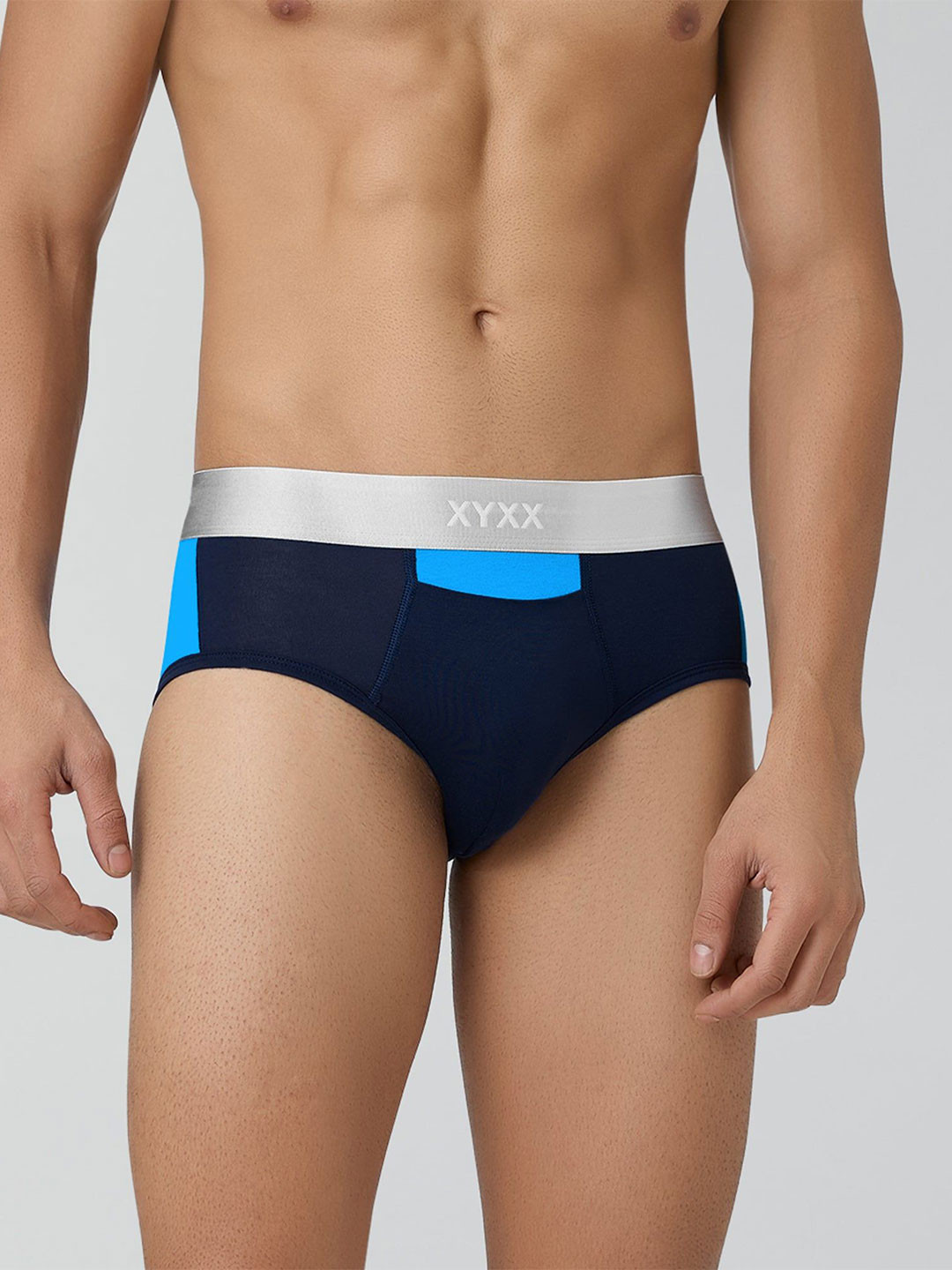 

XYXX Men Illuminati Modal Briefs Duo Blue XYBRF51, Navy blue