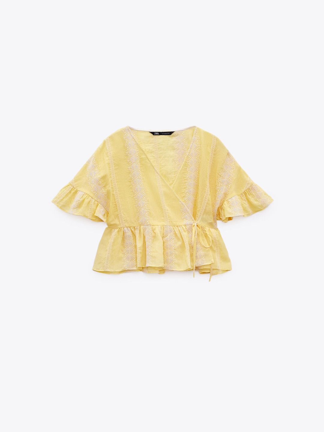 

ZARA Women Casual Shirt, Yellow