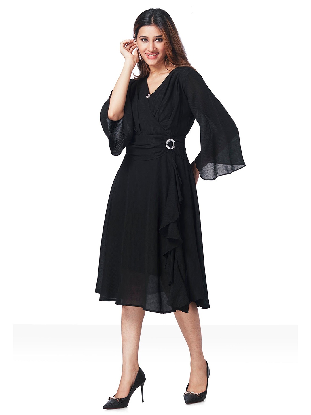 

FREYAA Tunic, Black