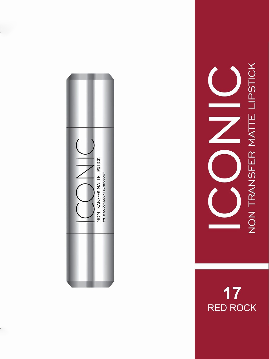 

TEEN TEEN COSMETICS Non Transfer All Day Wear Matte Lipstick- 3.8 g - Red Rock 17