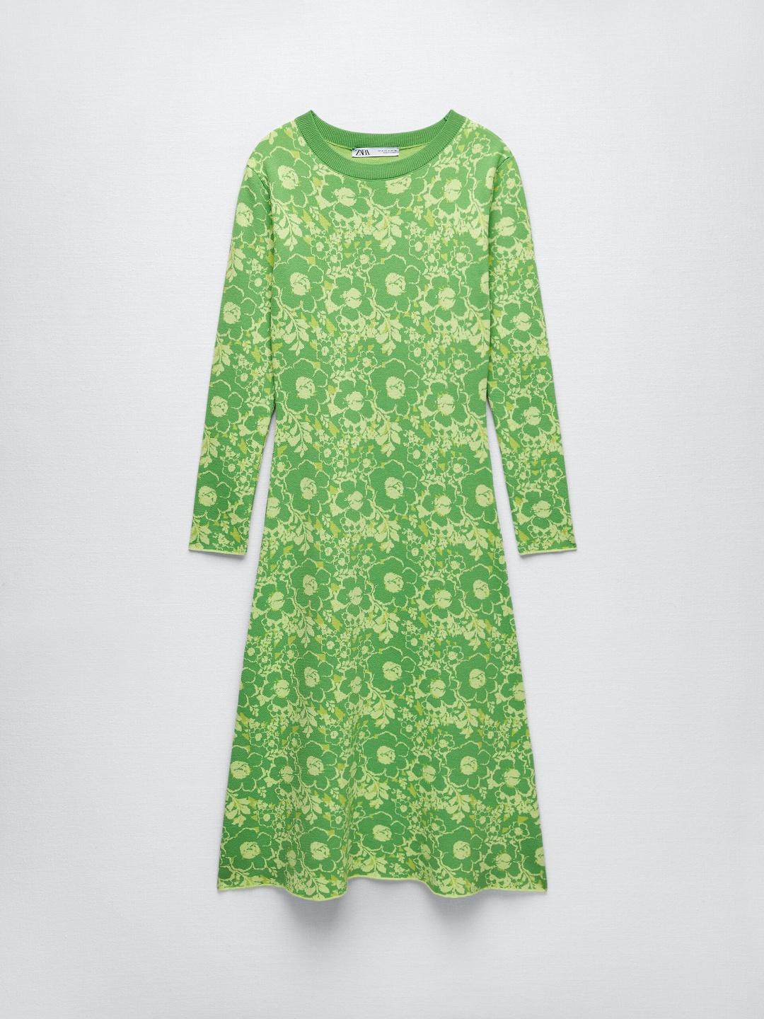 

ZARA Women Fluorescent Green Dresses