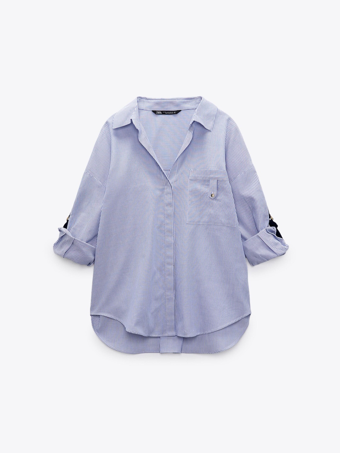 

ZARA Women Striped Casual Shirt, Multi