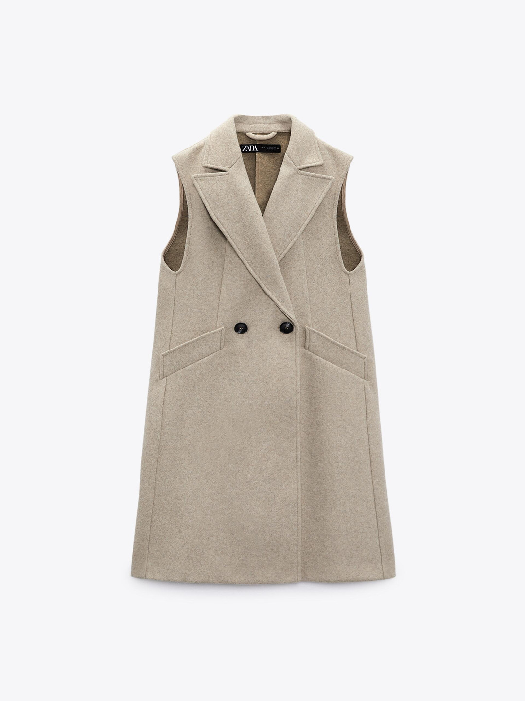 

ZARA Women Beige Coat