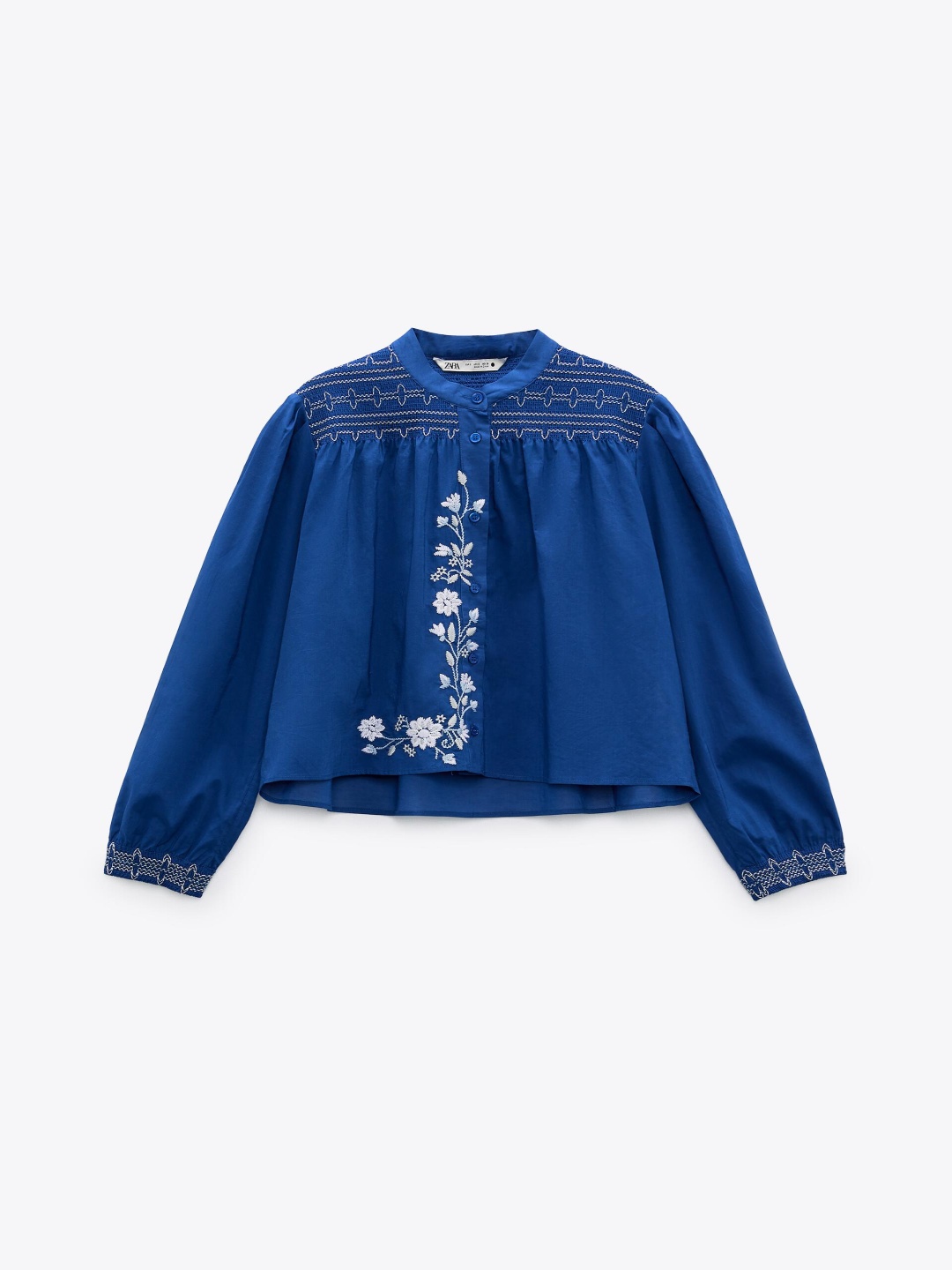 

ZARA Women Opaque Casual Shirt, Blue