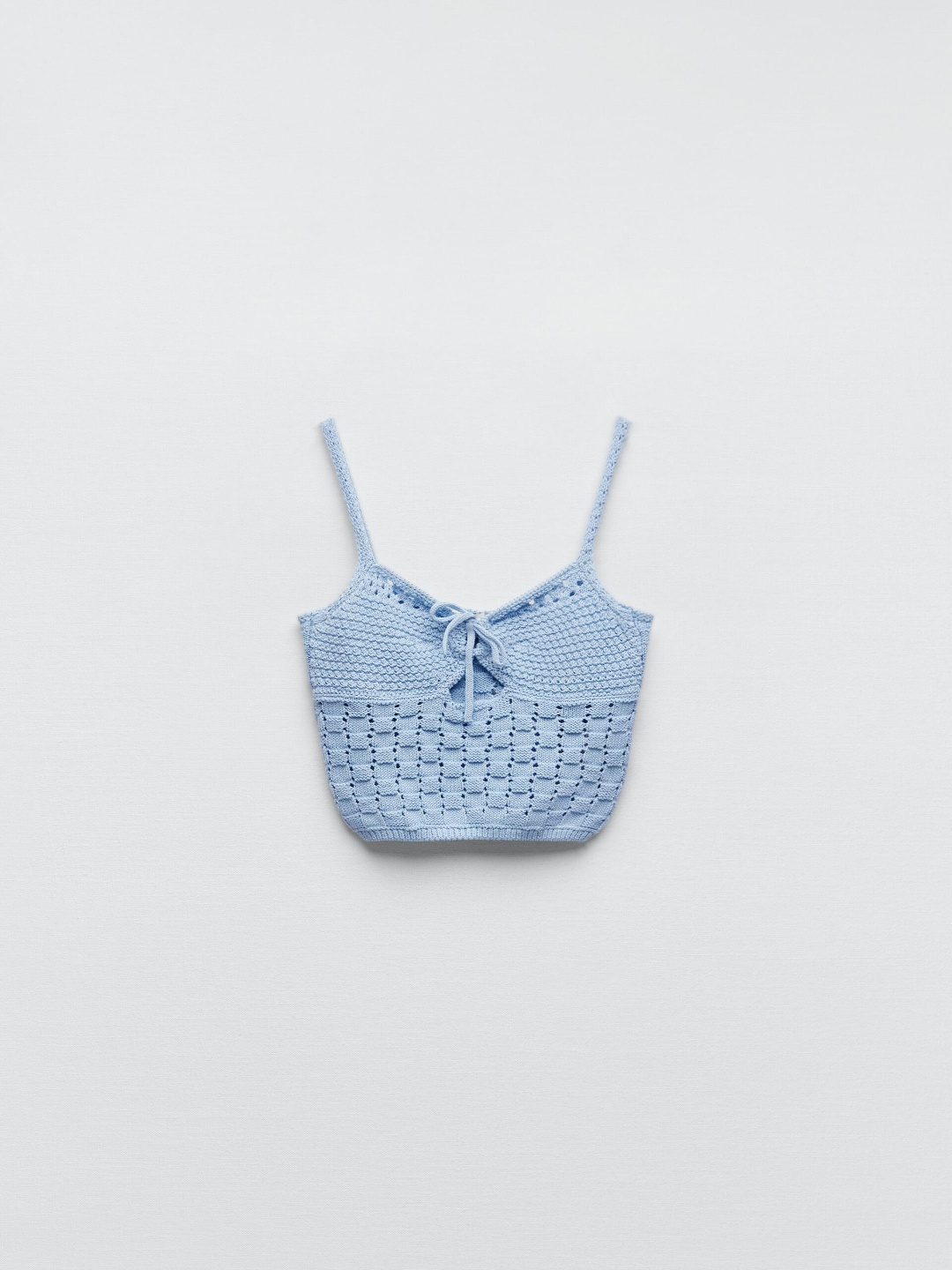 

ZARA Cotton Top, Blue