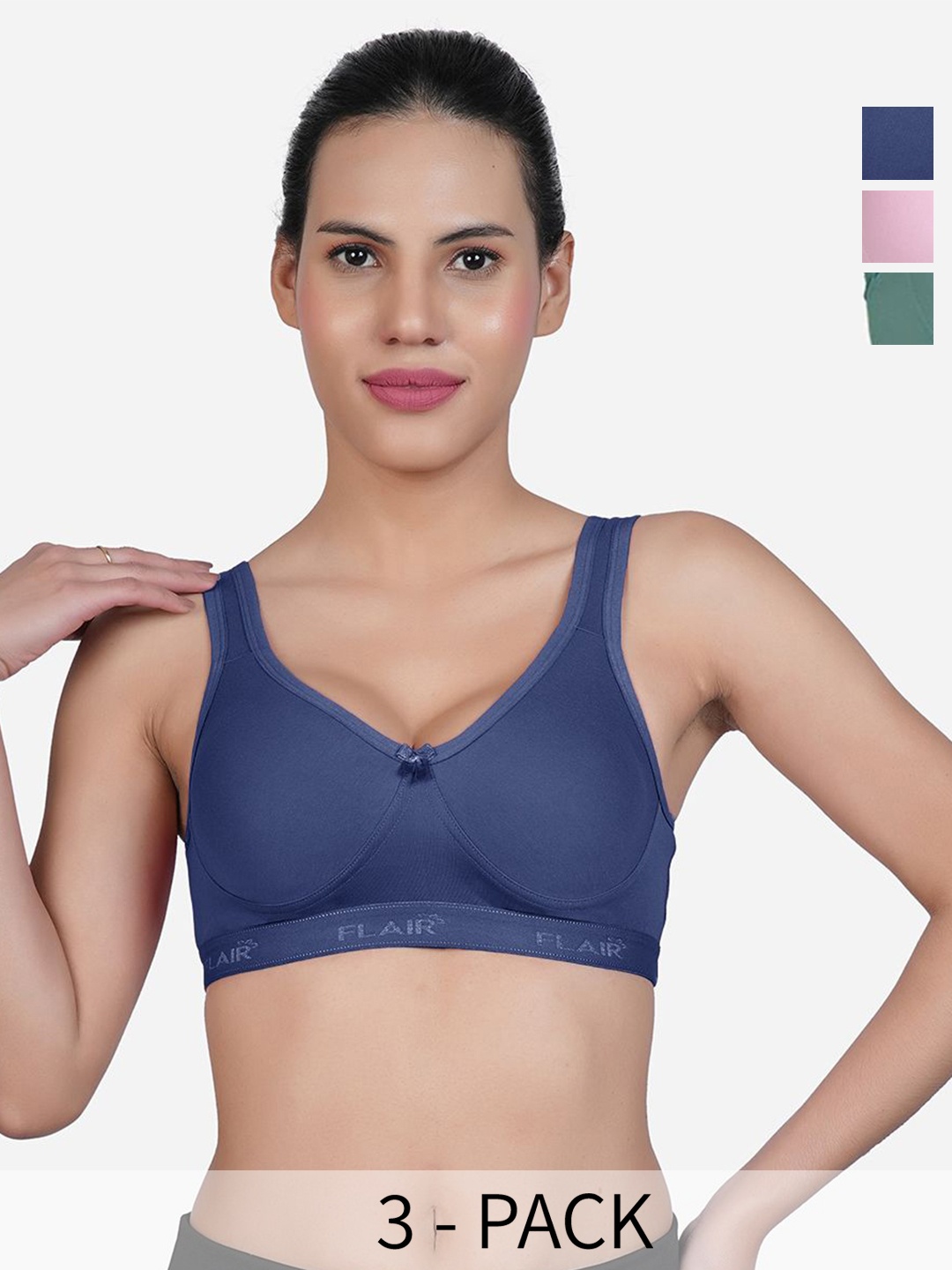 

SHYAM SONS FLAIR Bra Full Coverage, Blue