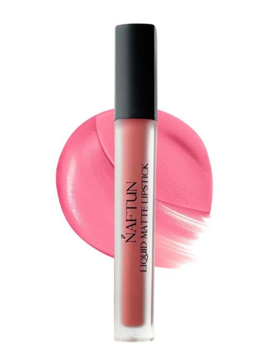 

NAFTUN BEAUTY Creme Matte Liquid Lipstick - 6 g - Brides Walk-02, Pink