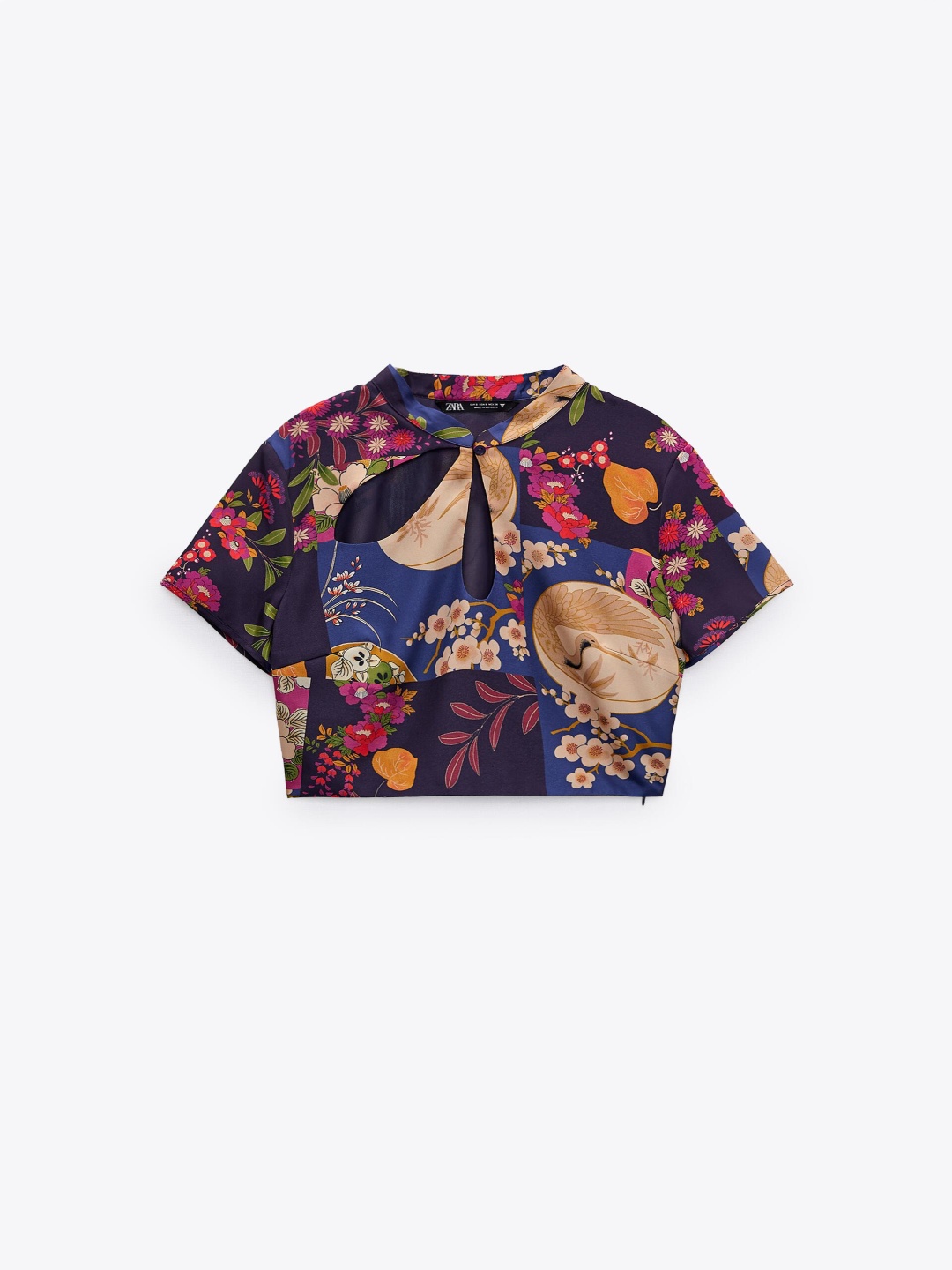

ZARA Women Floral Printed Casual Shirt, Na