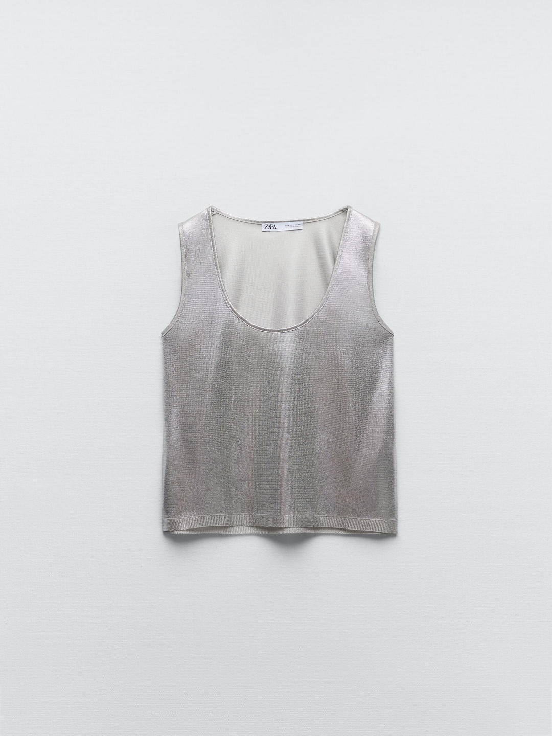 

ZARA Tank Top, Silver