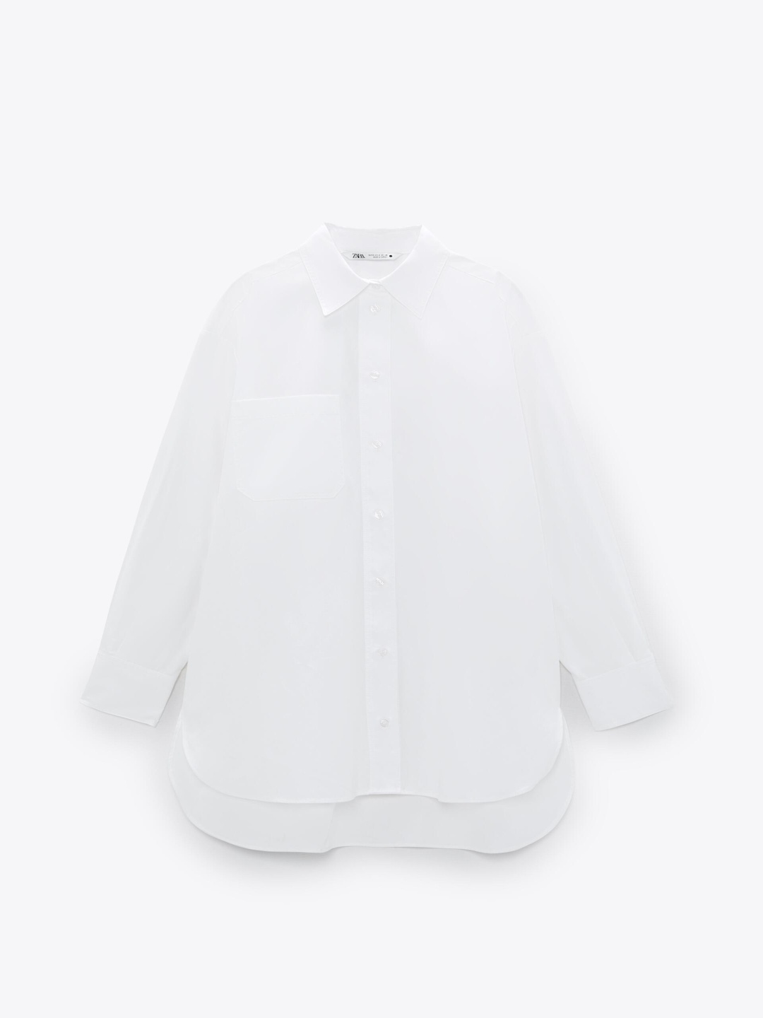 

ZARA Women Opaque Casual Shirt, White