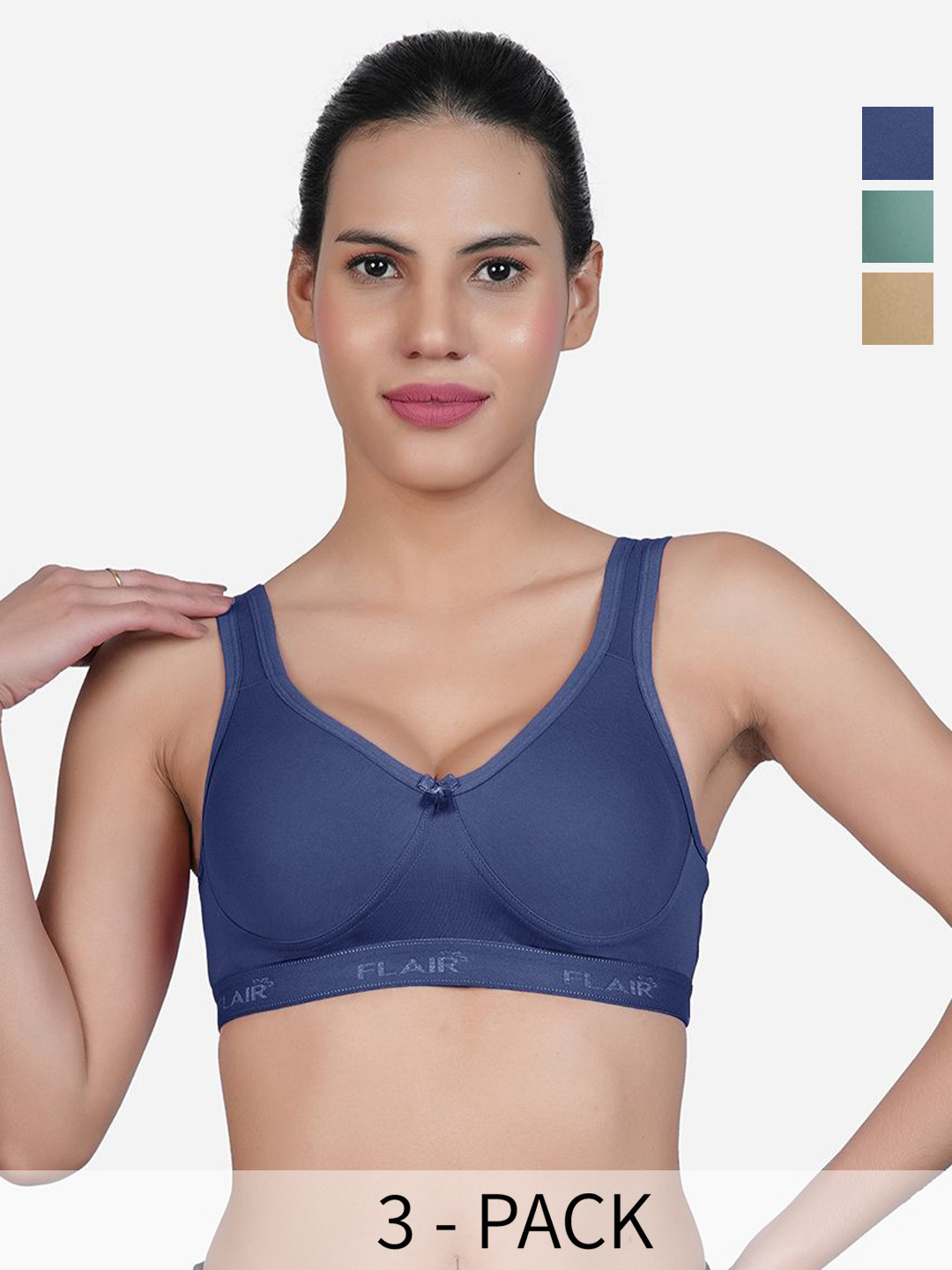

SHYAM SONS FLAIR Bra Full Coverage, Blue