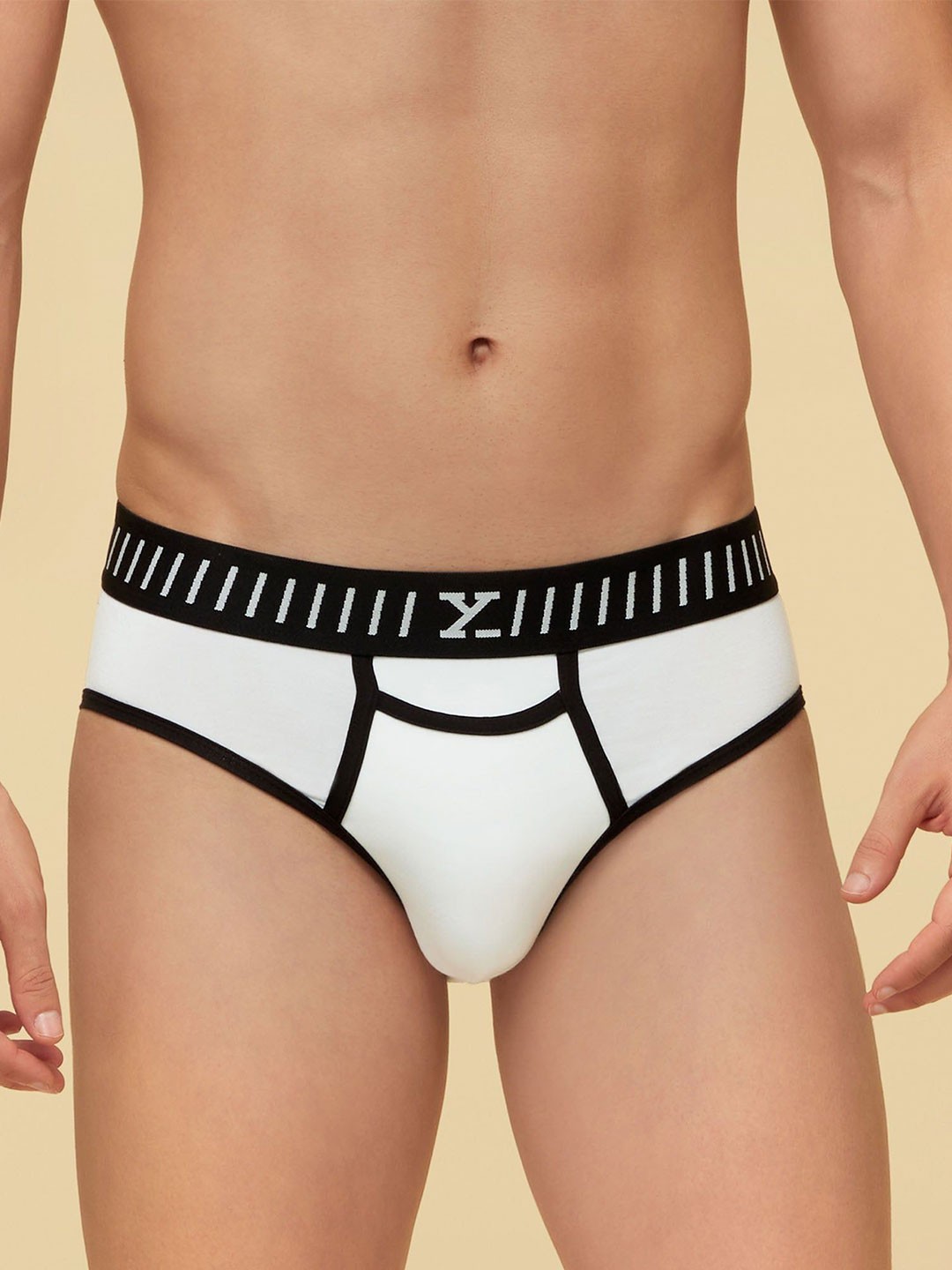 

XYXX Men Vibe Modal Briefs Polar White XYBRF35