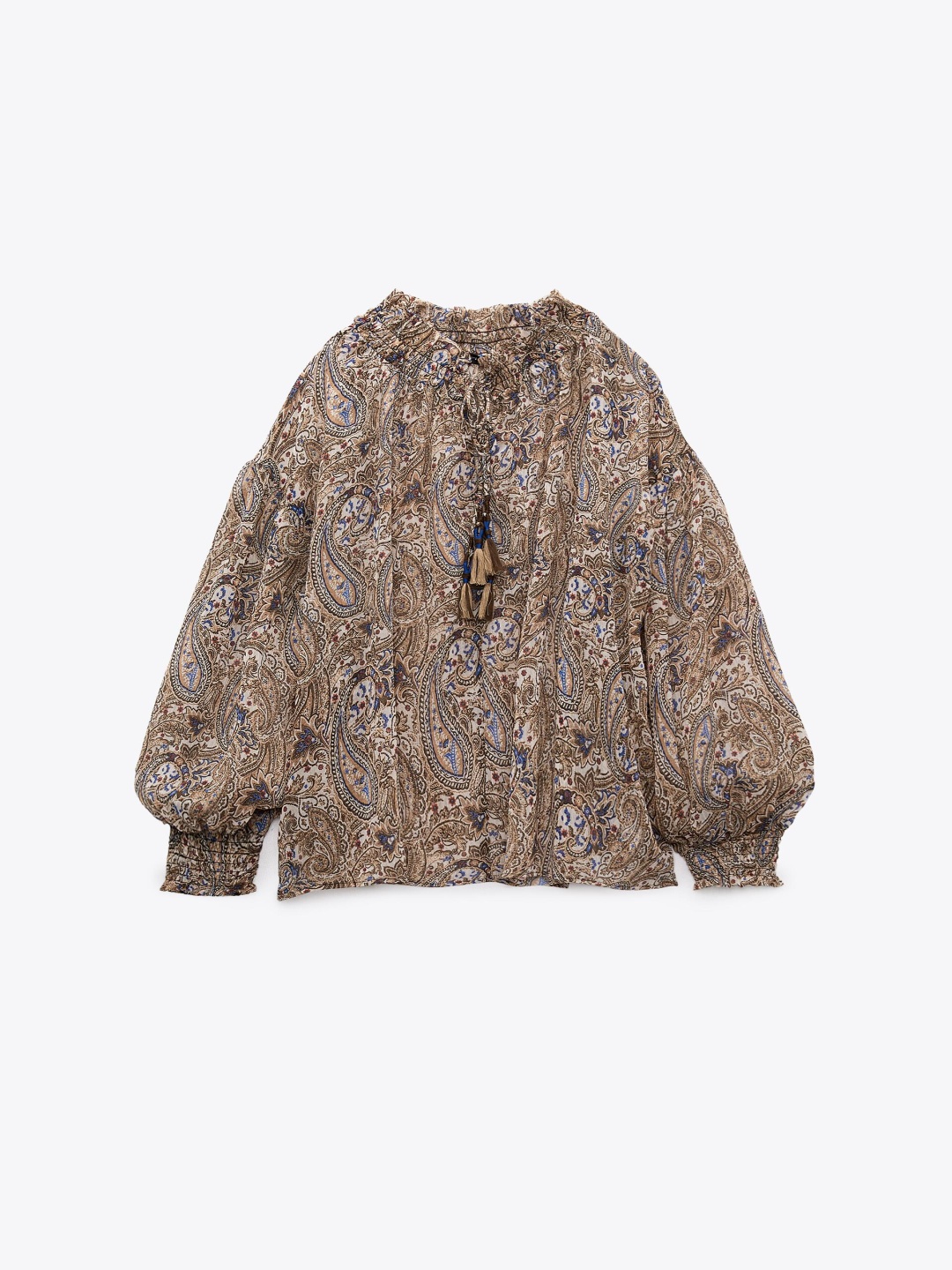 

ZARA Women Opaque Printed Casual Shirt, Multi