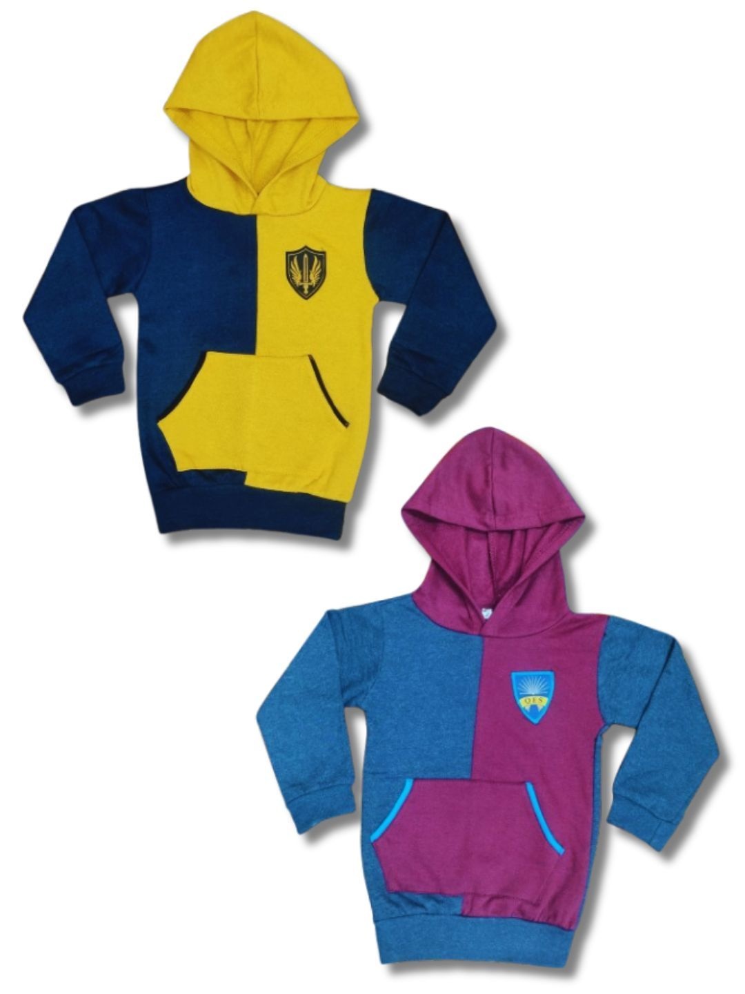 

Seyor Kids Printed Cotton Hooded Sweatshirt, Maroon