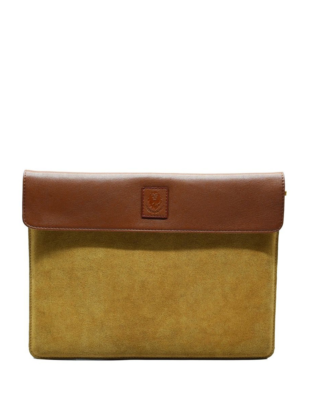 

Abelardo De Moda Unisex Leather Laptop Sleeve, Tan