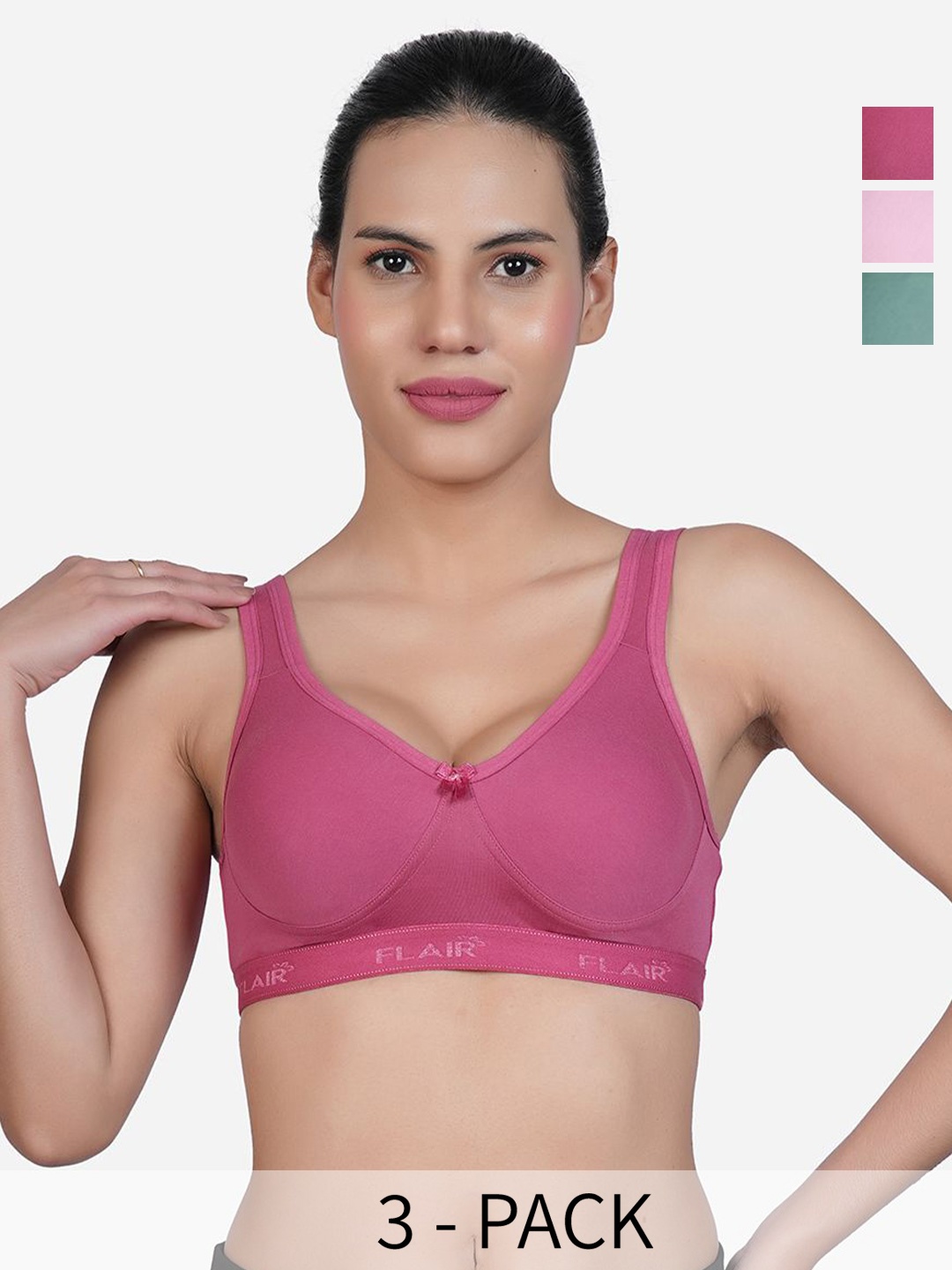 

SHYAM SONS FLAIR Bra Full Coverage, Maroon