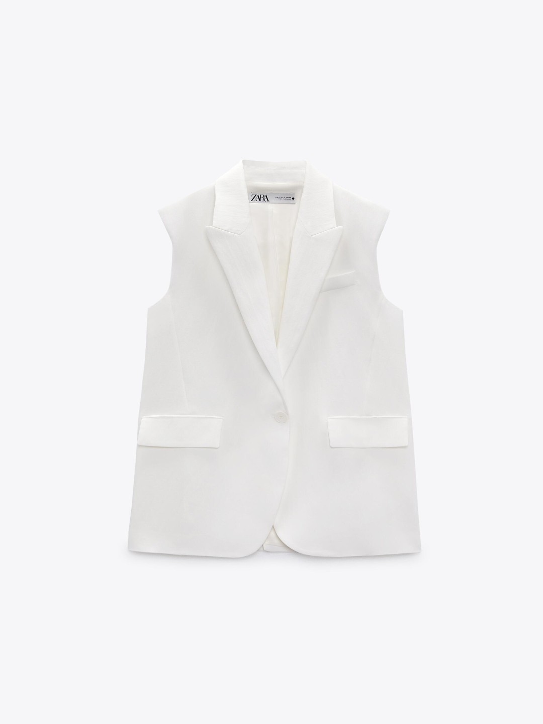 

ZARA Women White Waistcoat