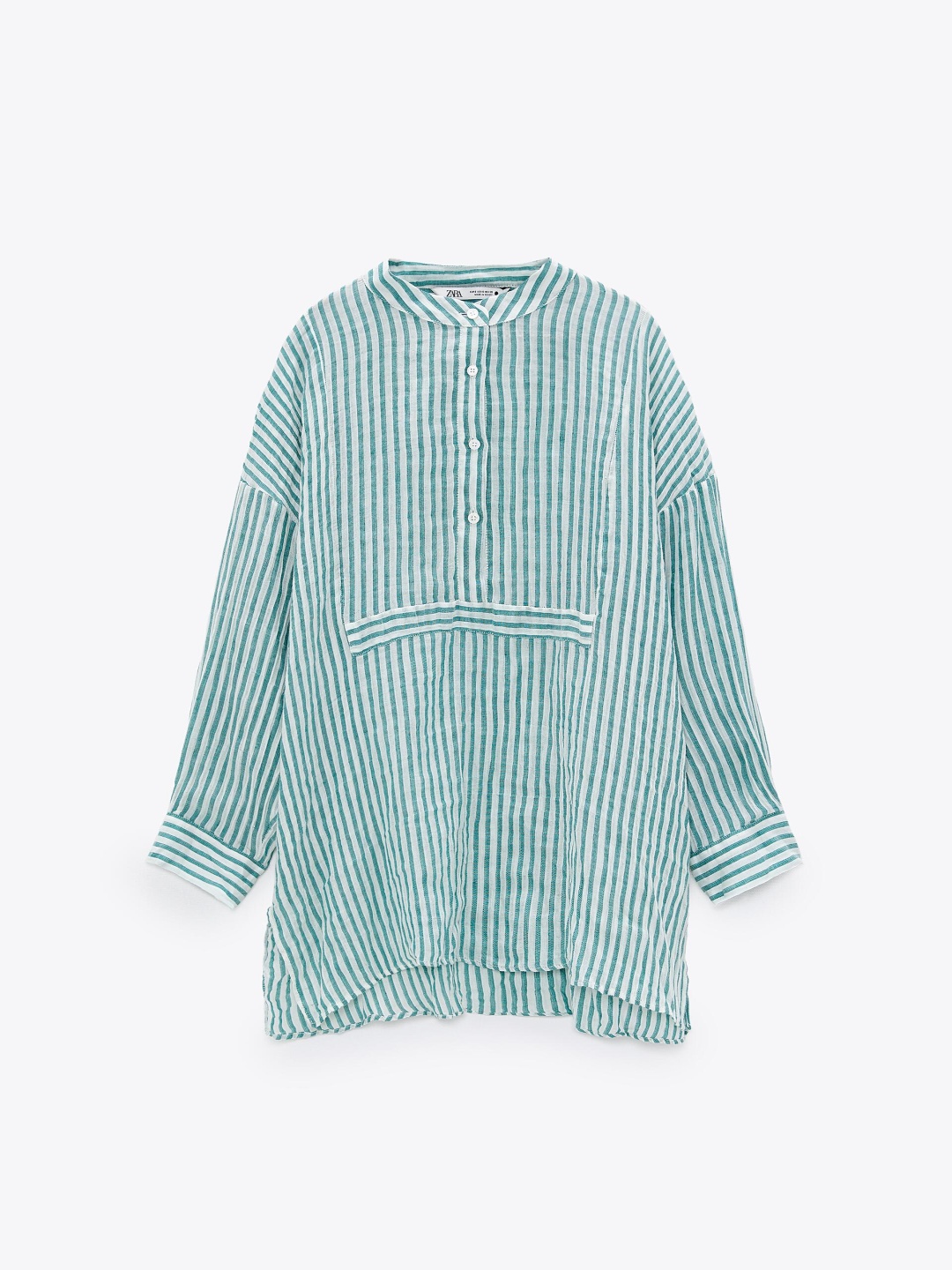 

ZARA Women Gingham Checked Casual Shirt, Green