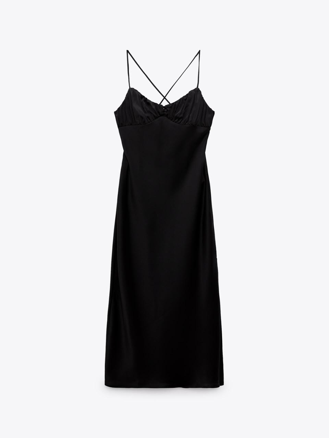 

ZARA A-Line Dress, Black