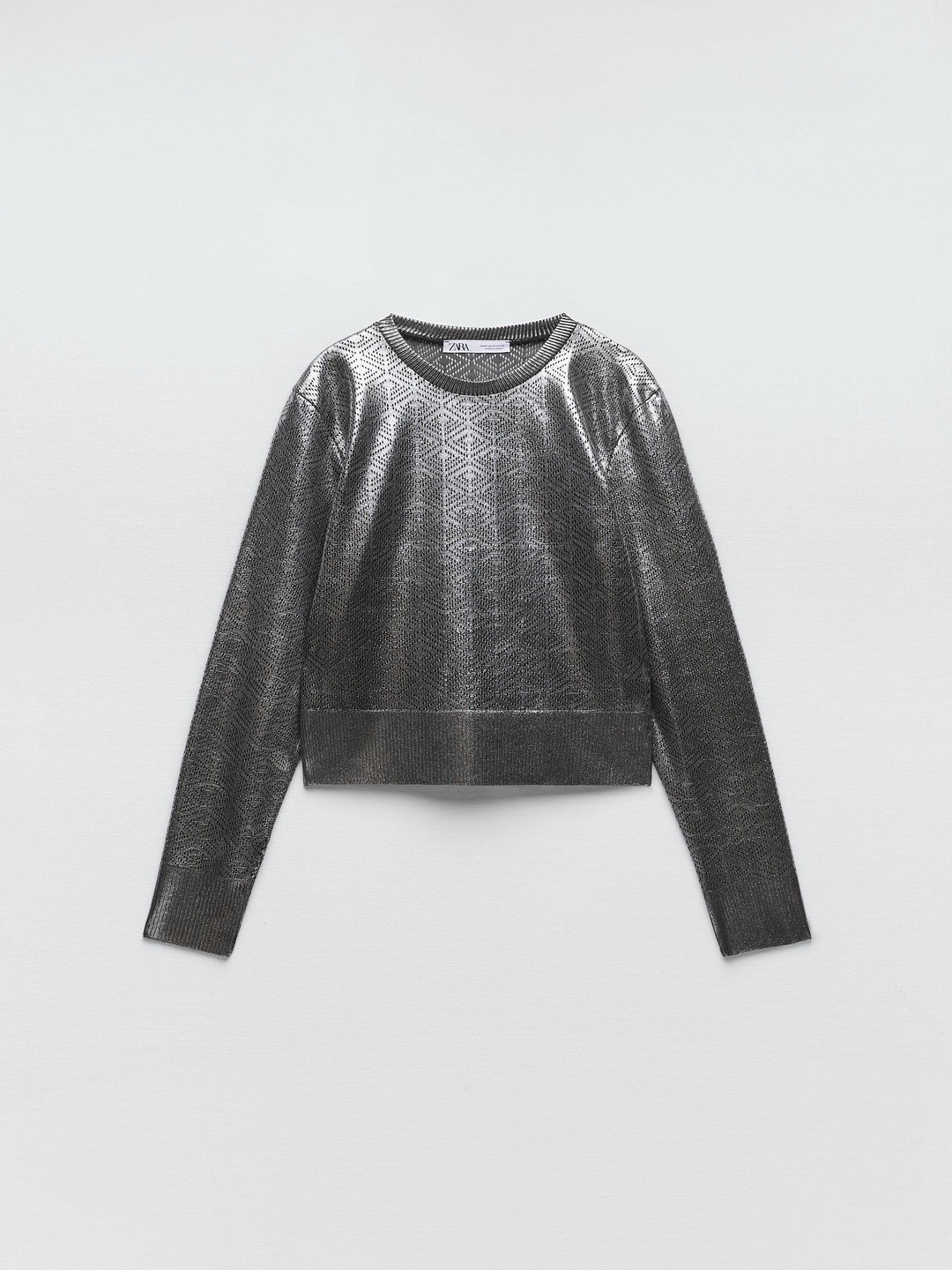 

ZARA Women Silver Sweaters