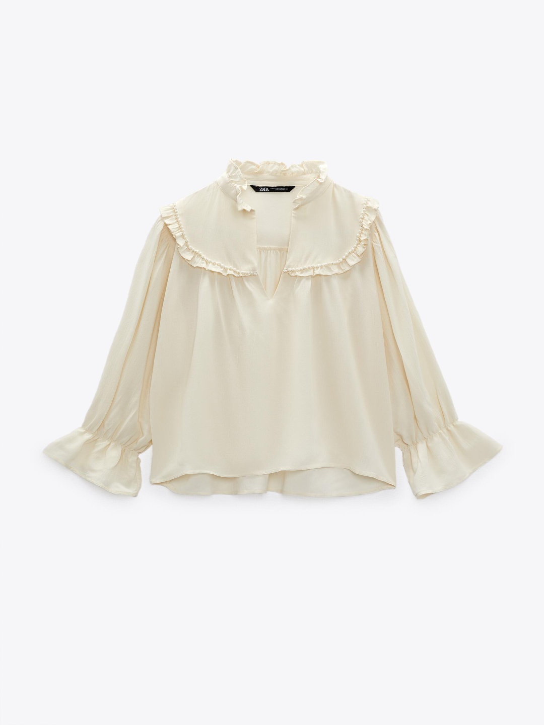 

ZARA Women Casual Shirt, Beige