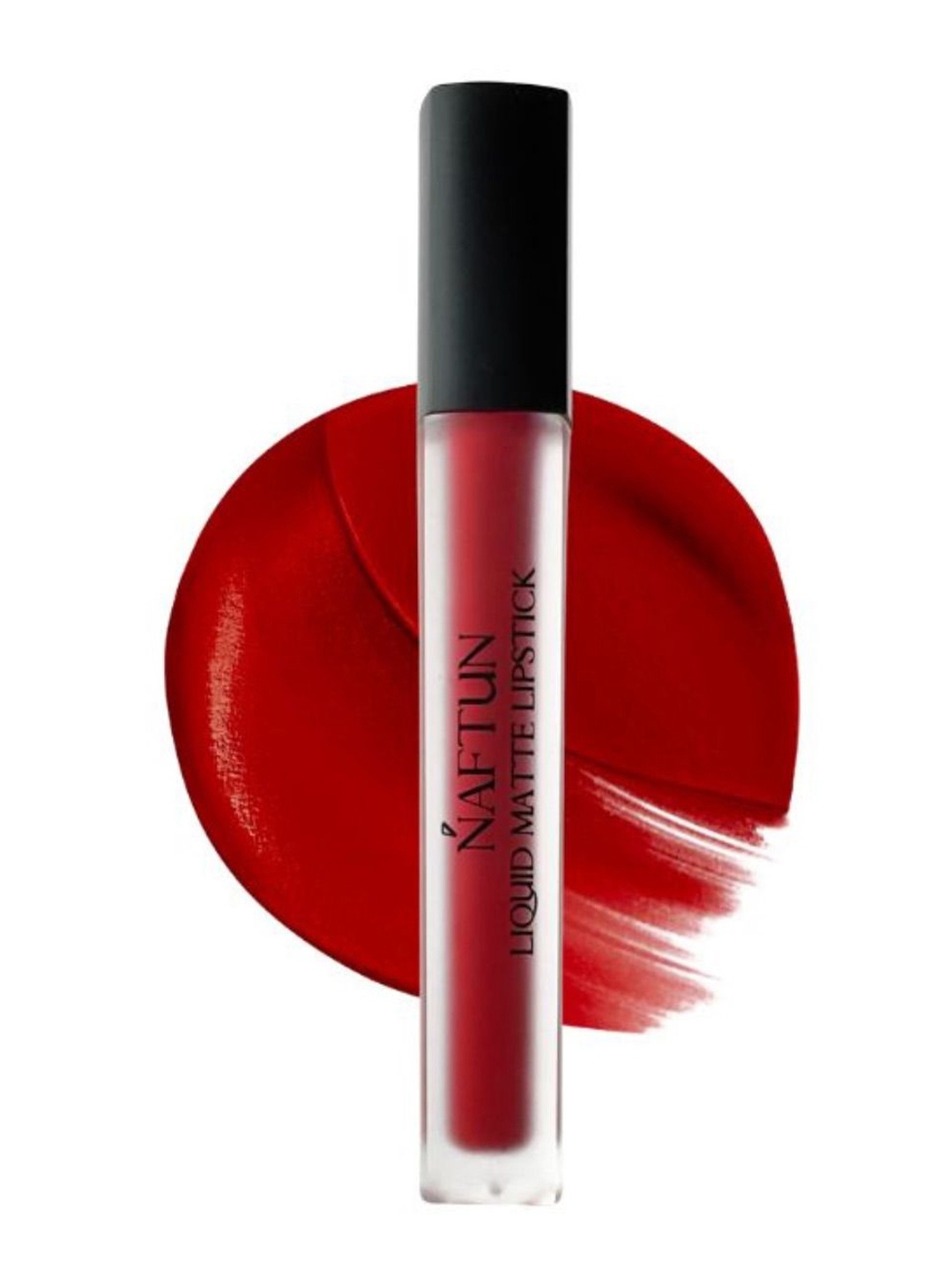 

NAFTUN BEAUTY Creme Matte Liquid Lipstick - 6 ml - Bleeding Heart-07, Red