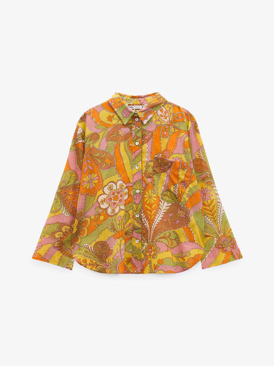 

ZARA Women Floral Printed Casual Shirt, Multi