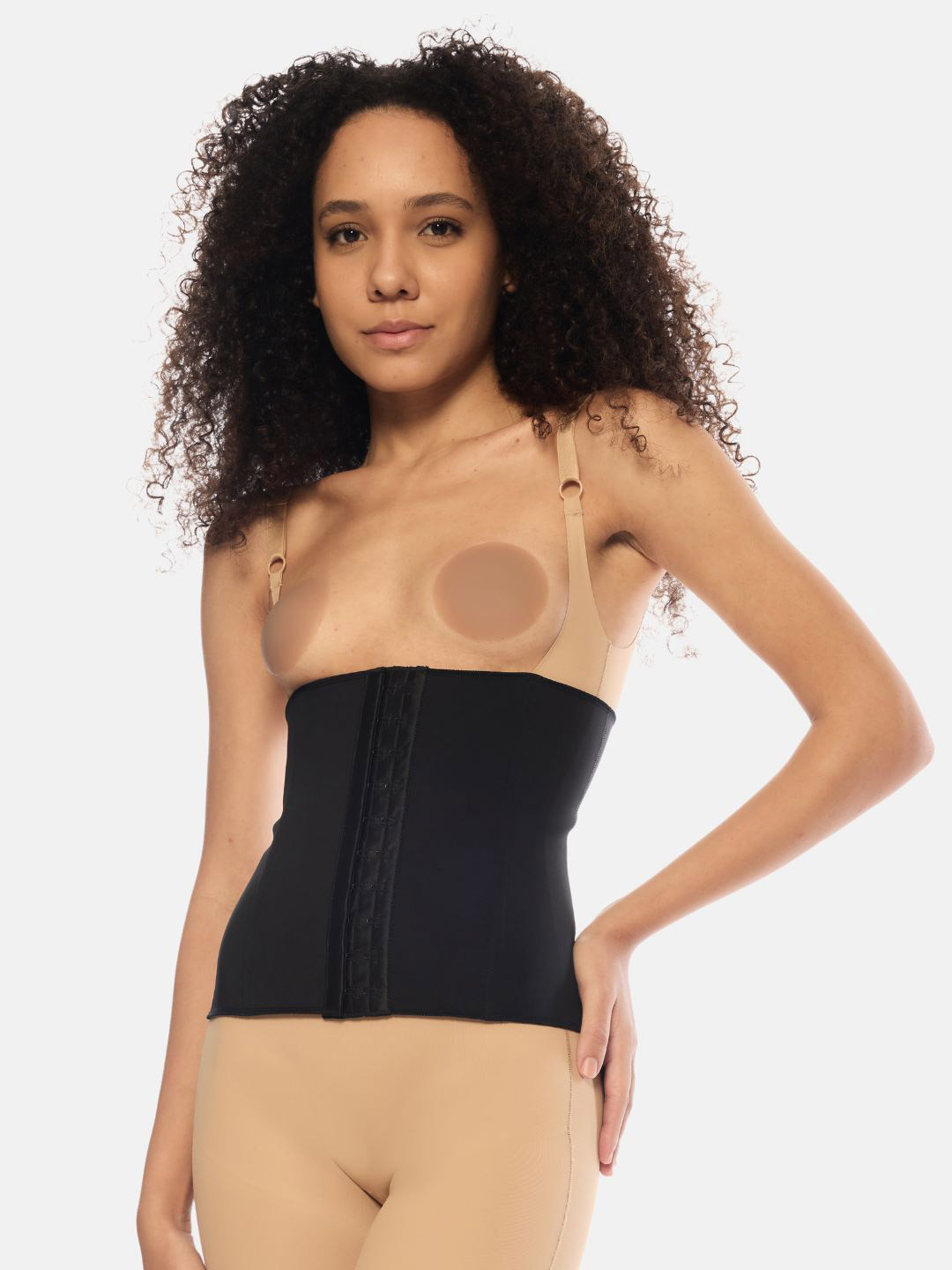 

Butt-Chique Women Waist Trainer Perfectly Cinch Your Waist & Accentuate Curves, Black