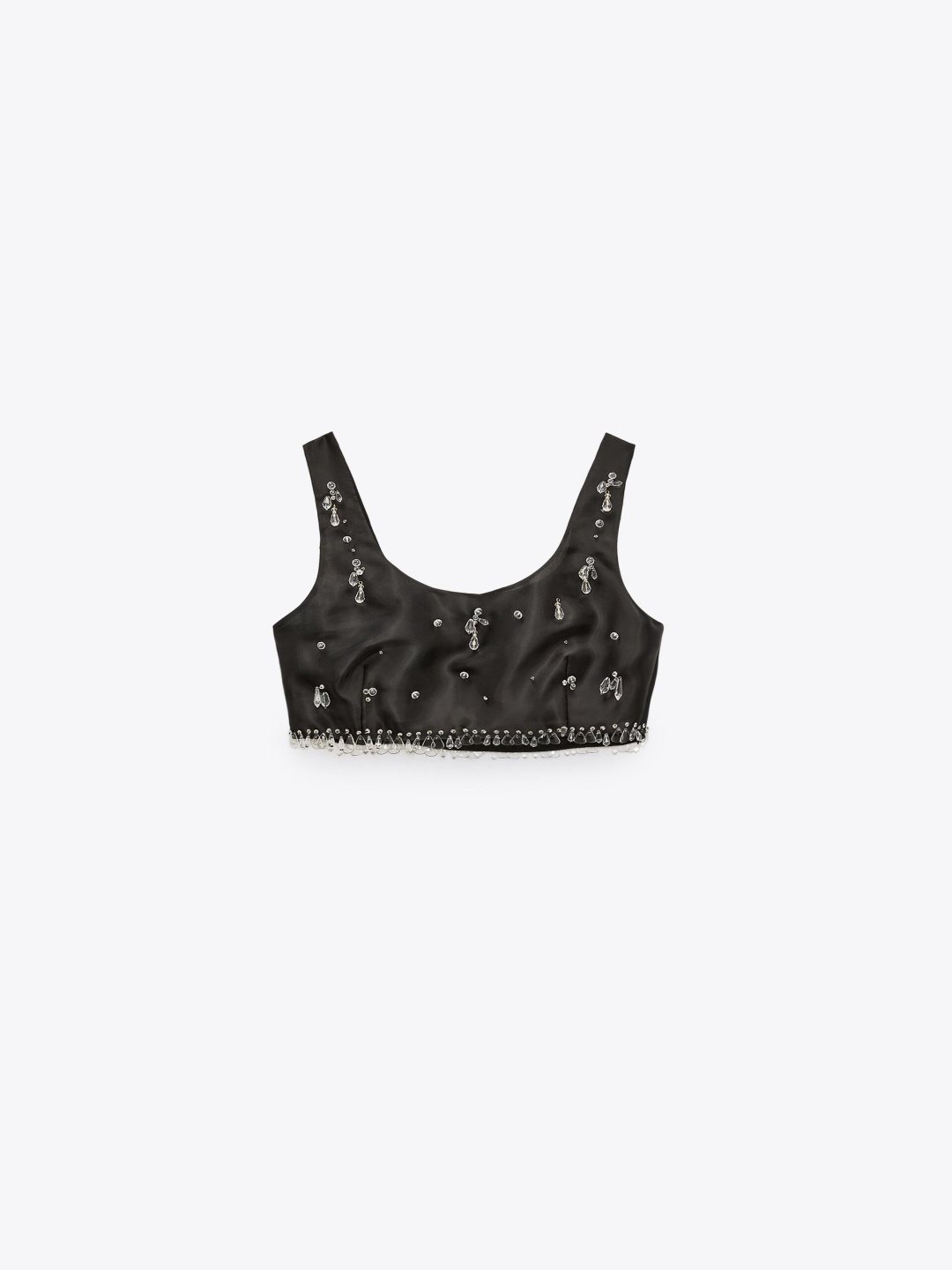 

ZARA Women Printed Casual Shirt, Black