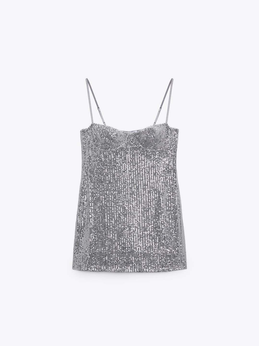 

ZARA Women Silver Dresses