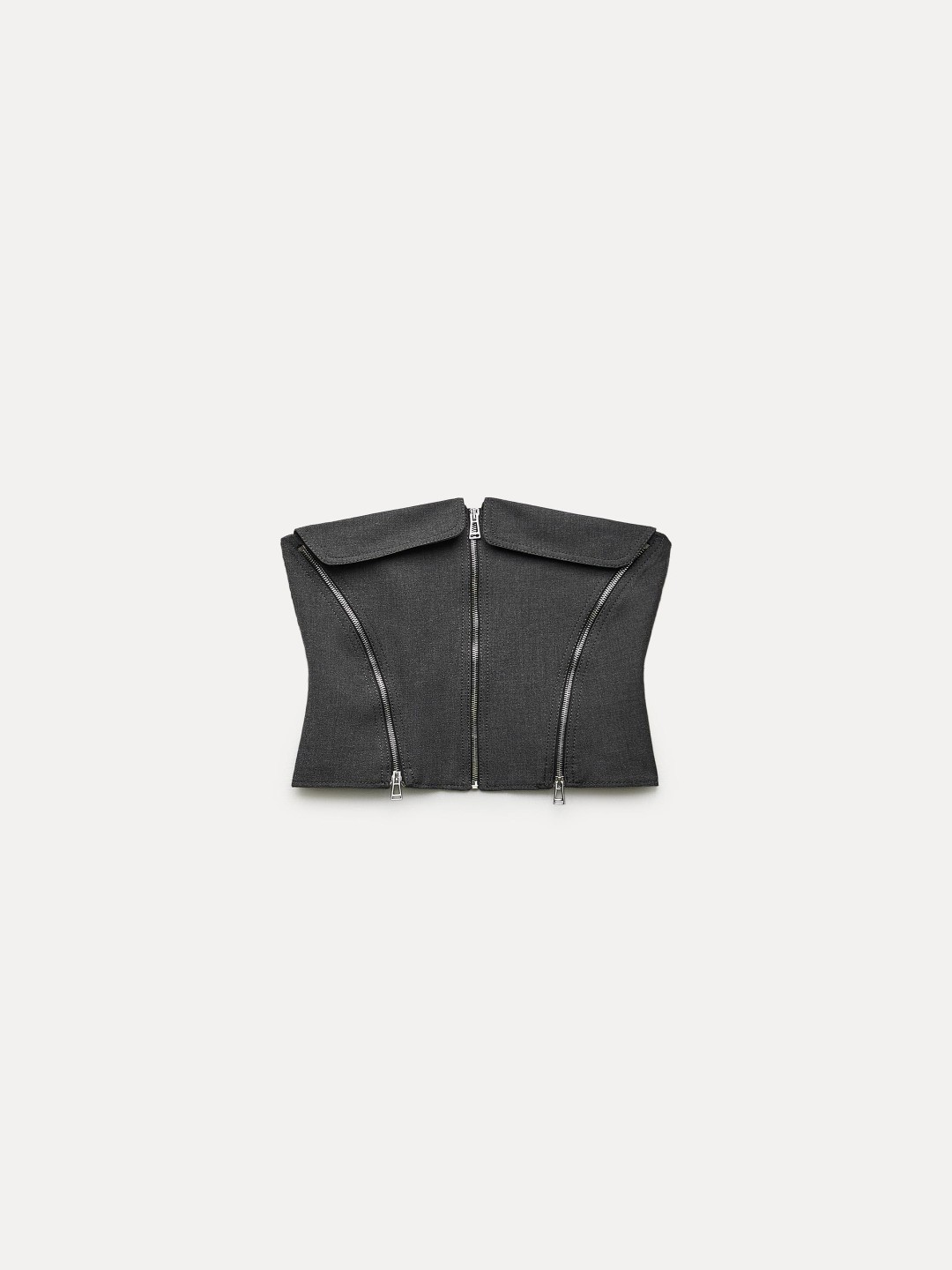 

ZARA Women Opaque Casual Shirt, Grey