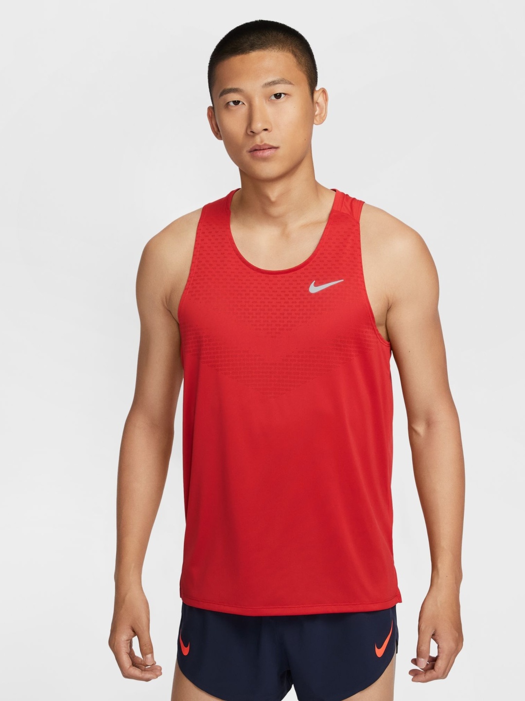 

Nike Stride Men's Dri-FIT ADV Running Tank Top, Red