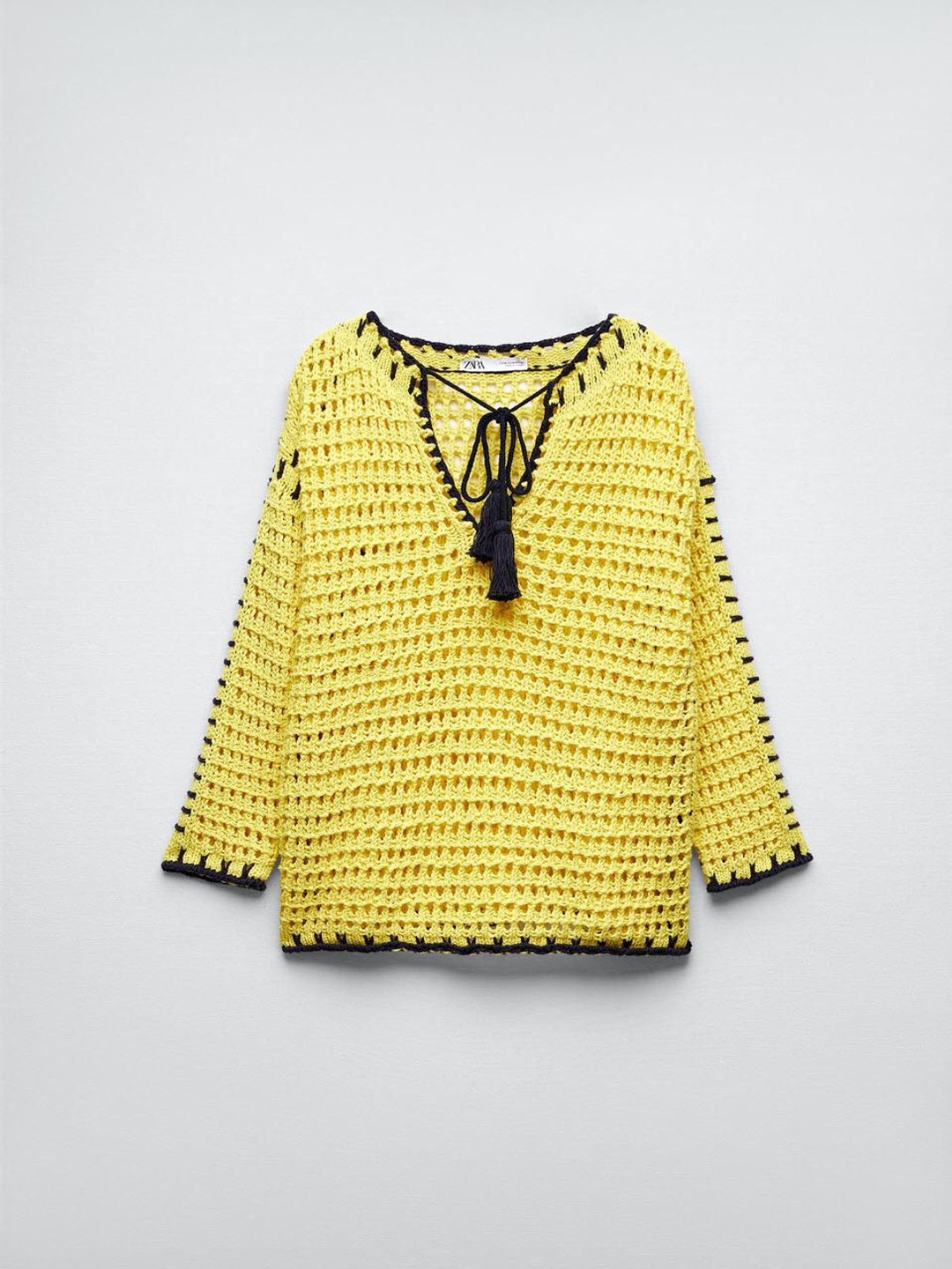 

ZARA Women Yellow Sweaters