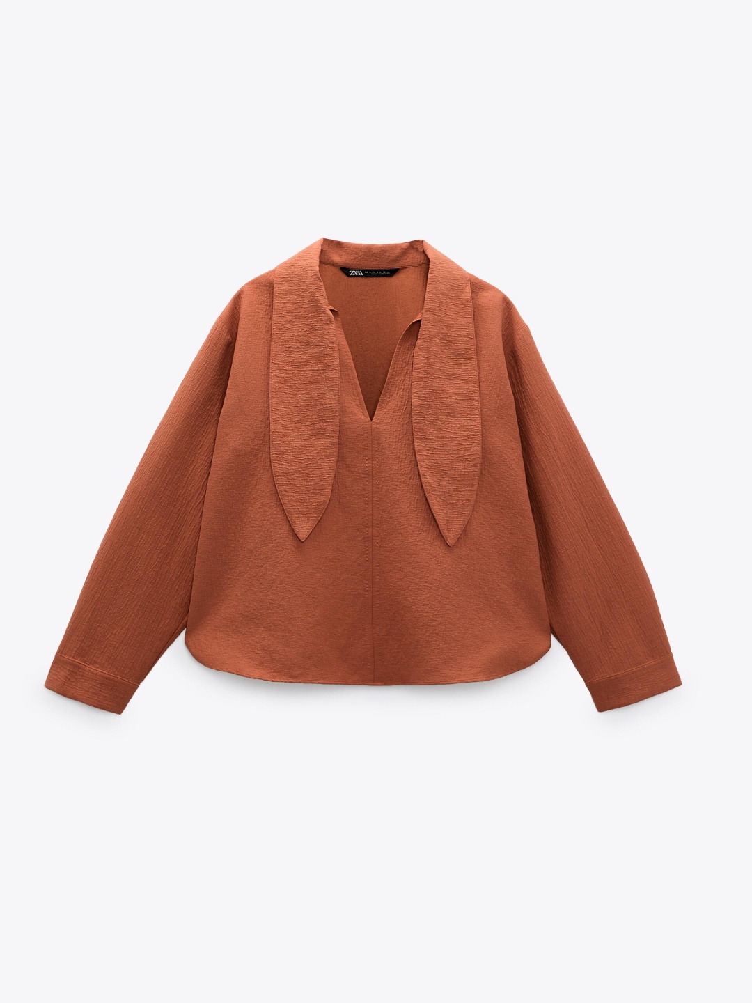 

ZARA Women Casual Shirt, Brown