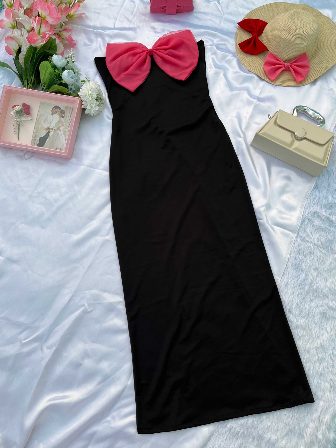 

TAILORMADE CLOTHING Women Bodycon Maxi Dress, Black